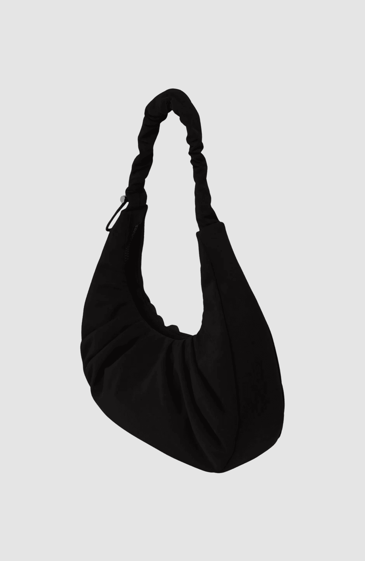 KLJ Nylon Gathered Hobo