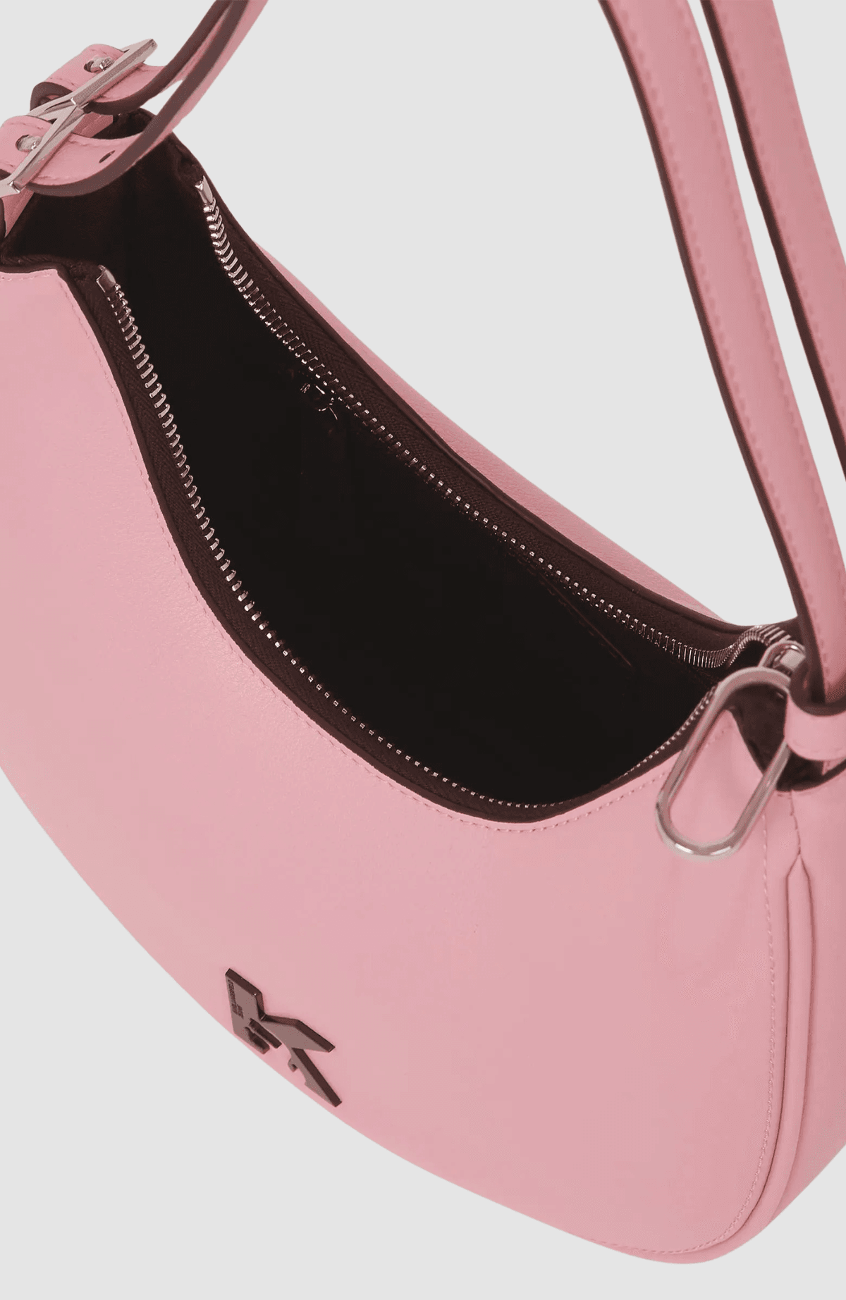 KLJ K Logo Halfmoon Bag