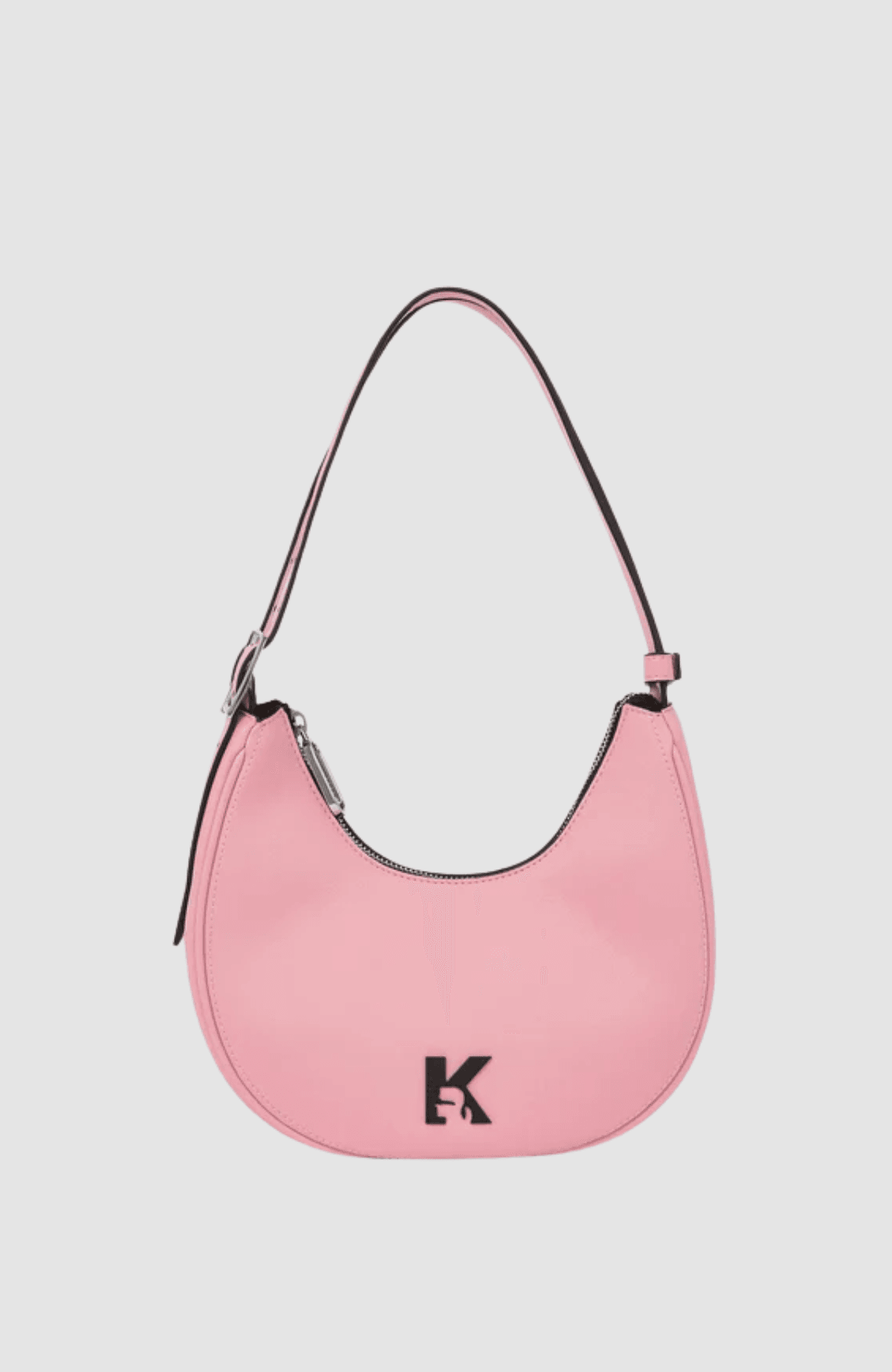 KLJ K Logo Halfmoon Bag