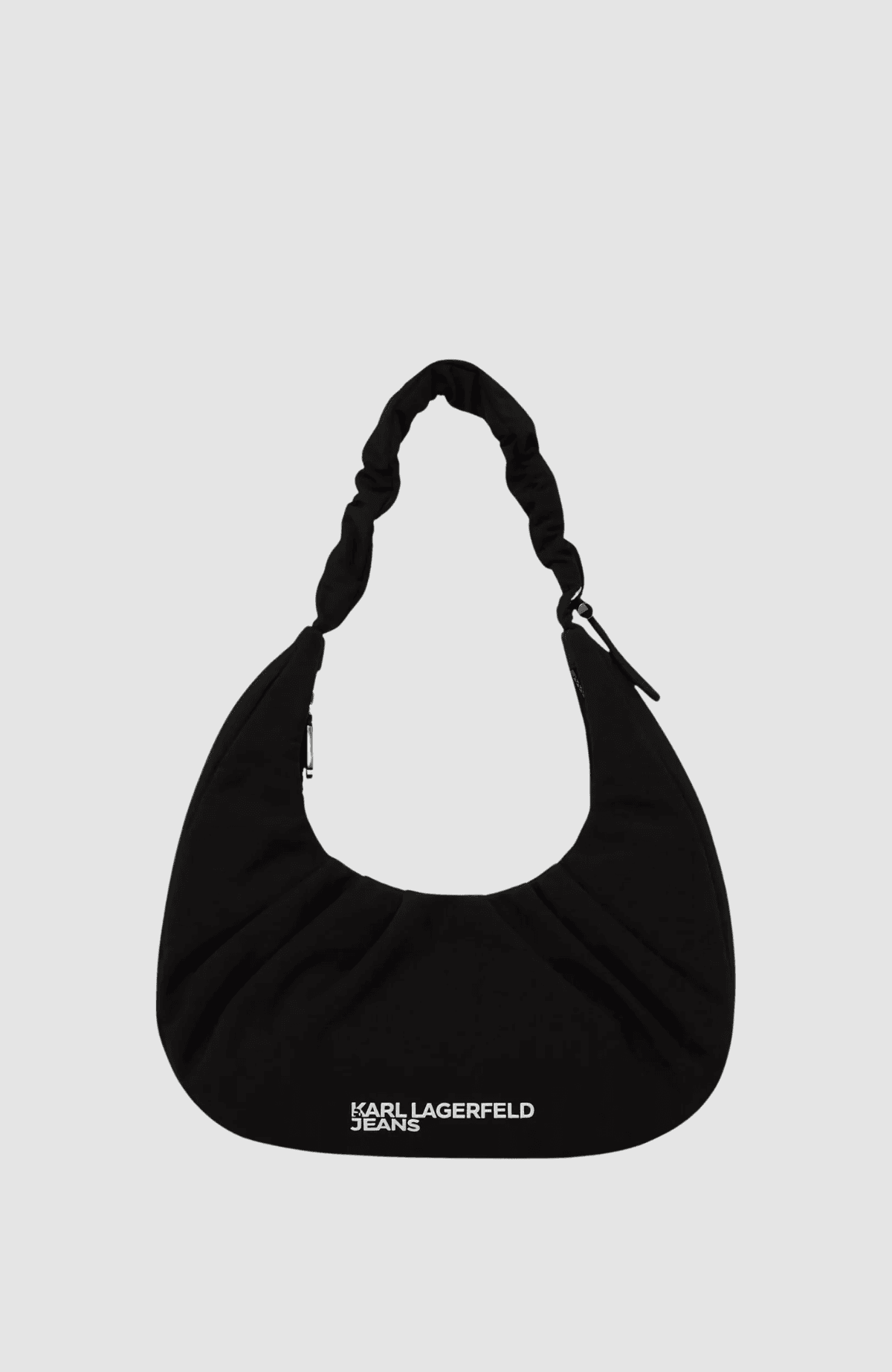 KLJ Nylon Gathered Hobo