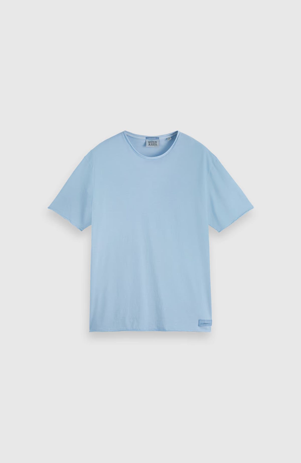 Raw Edge Relaxed Fit T-Shirt