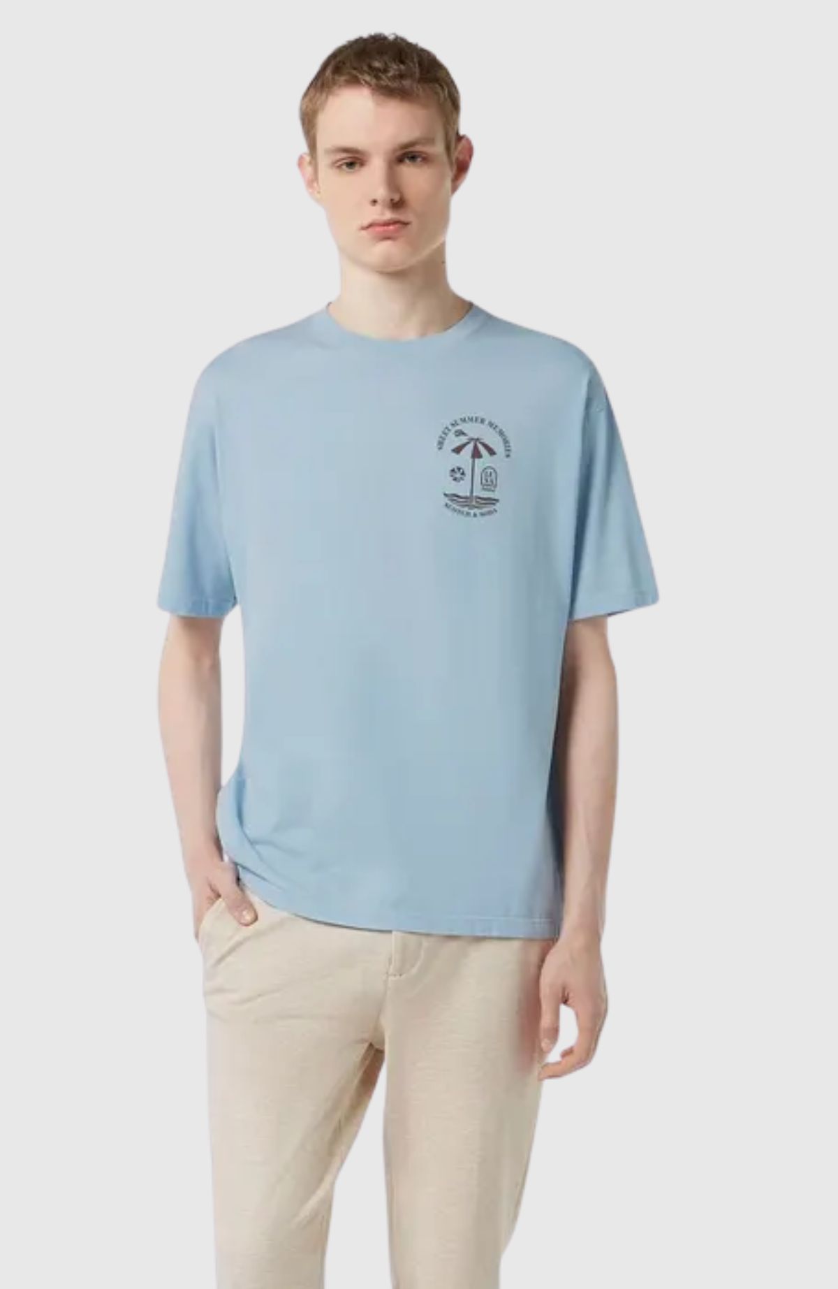 Regular Fit Front And Back Artwork T-Shirt