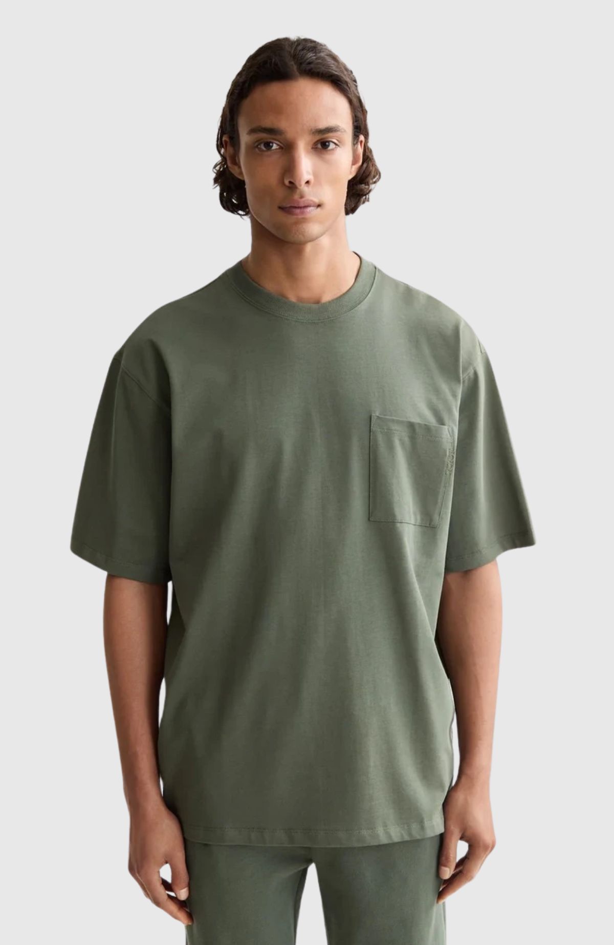 Seasonal Core - Loose-Fit 3 Crosses Pocket T-Shirt