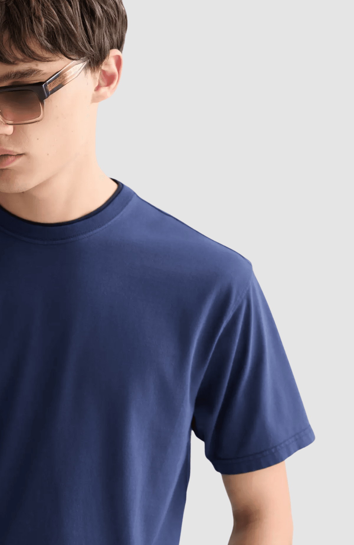 3 crosses garmentdyed relaxedfit T-shirt