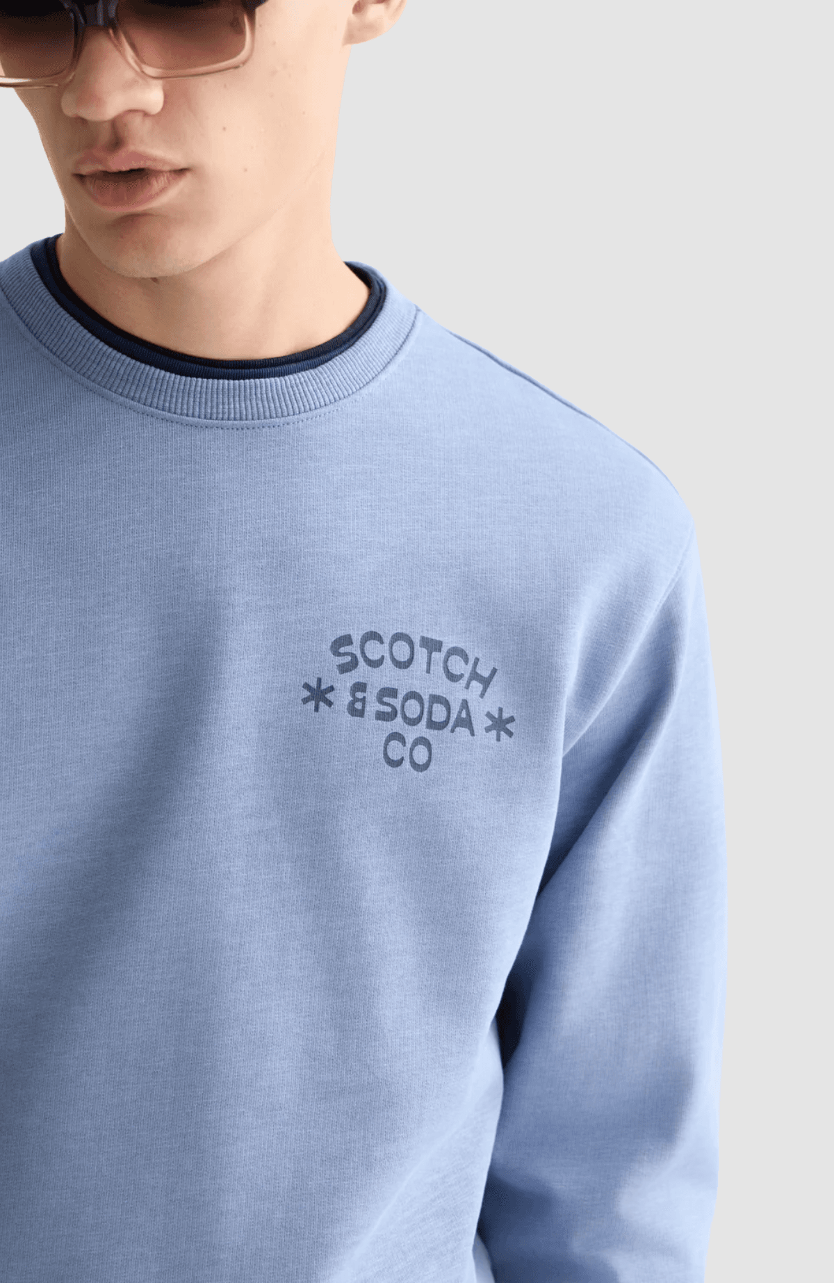 Left chest logo regularfit sweaT-shirt