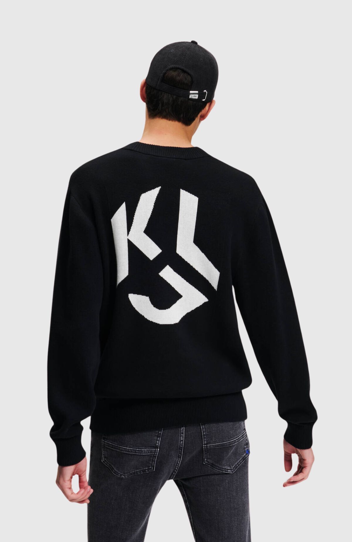 KLJ Regular Monogram Crew