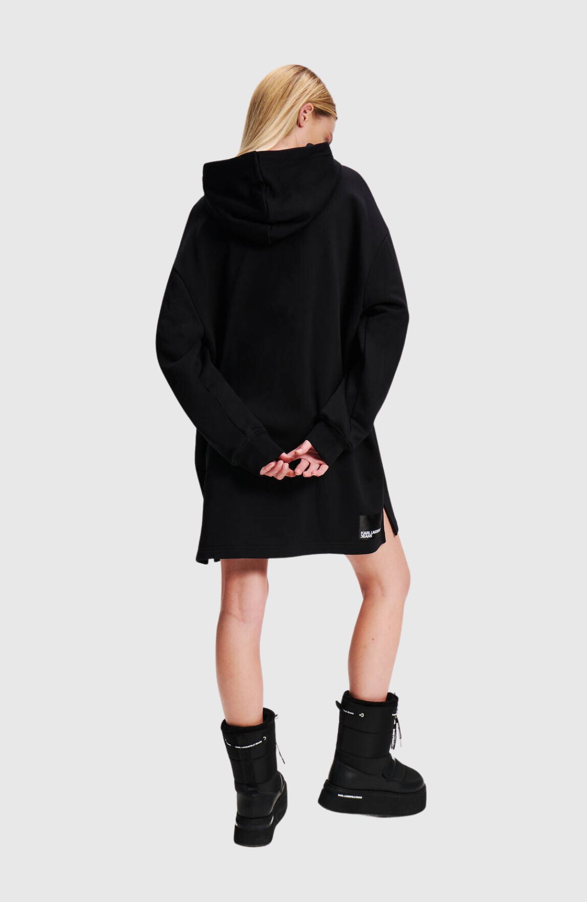 KLJ Sweat Hoodie Dress