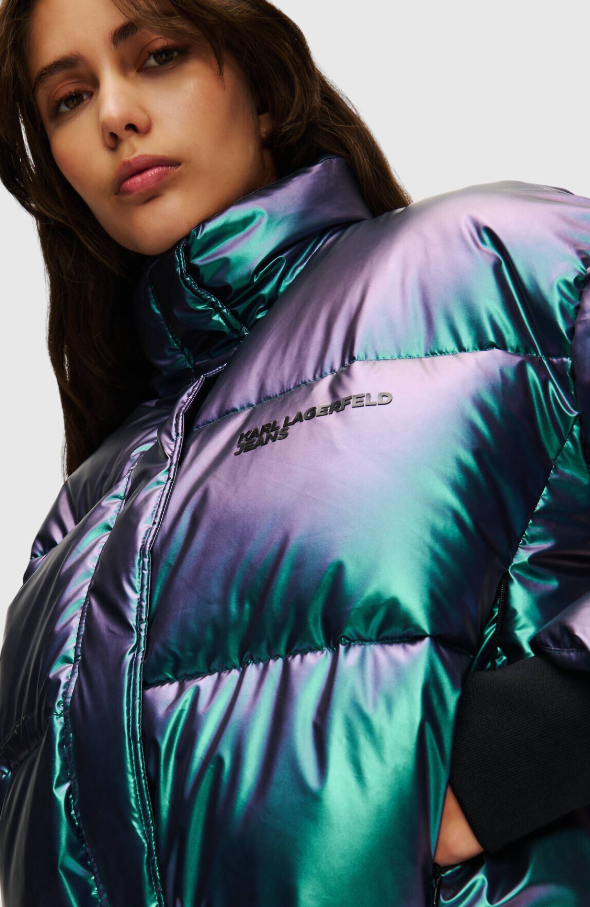 KLJ Cropped Puffer