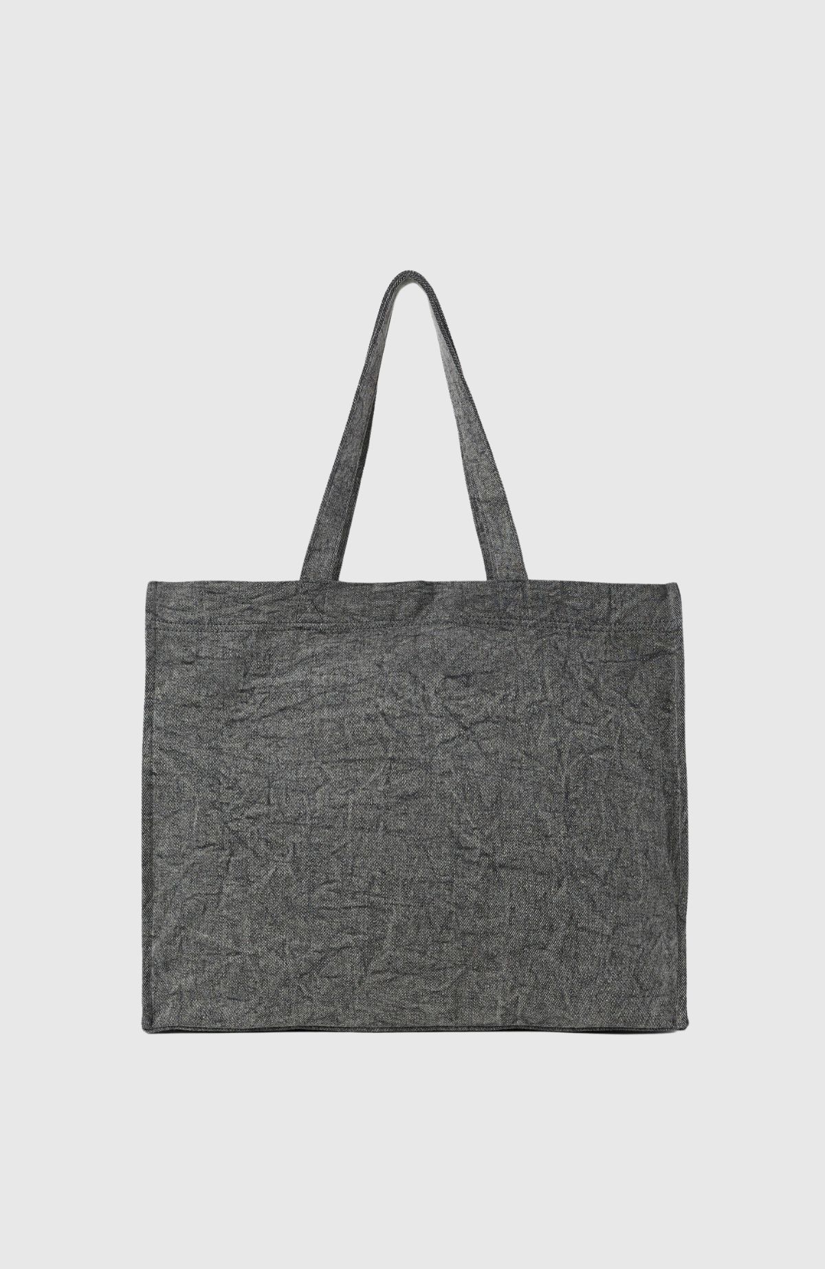 Ew Logo Denim Shopper