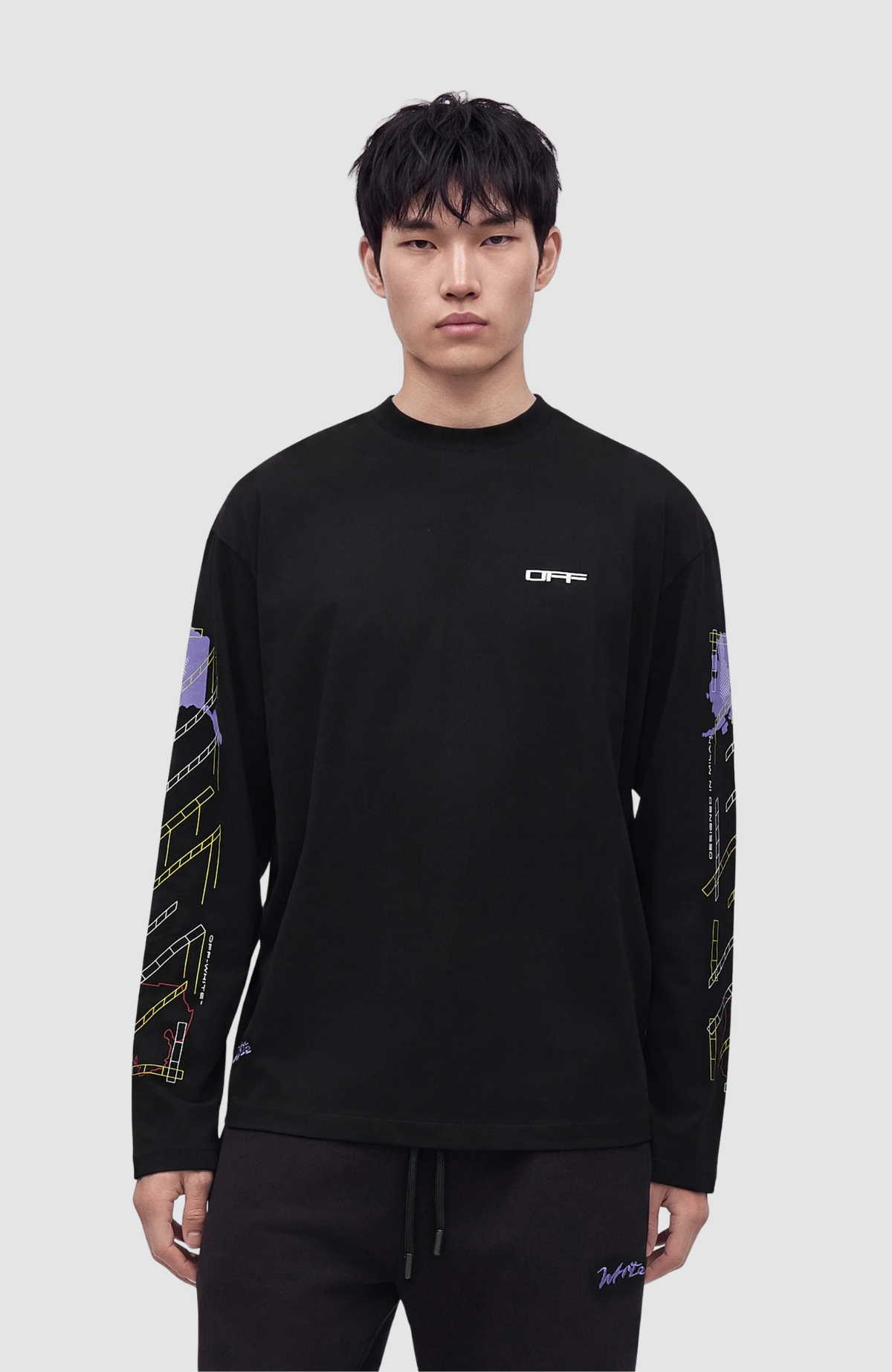 Archigeography Arrow Skate L/S Tee