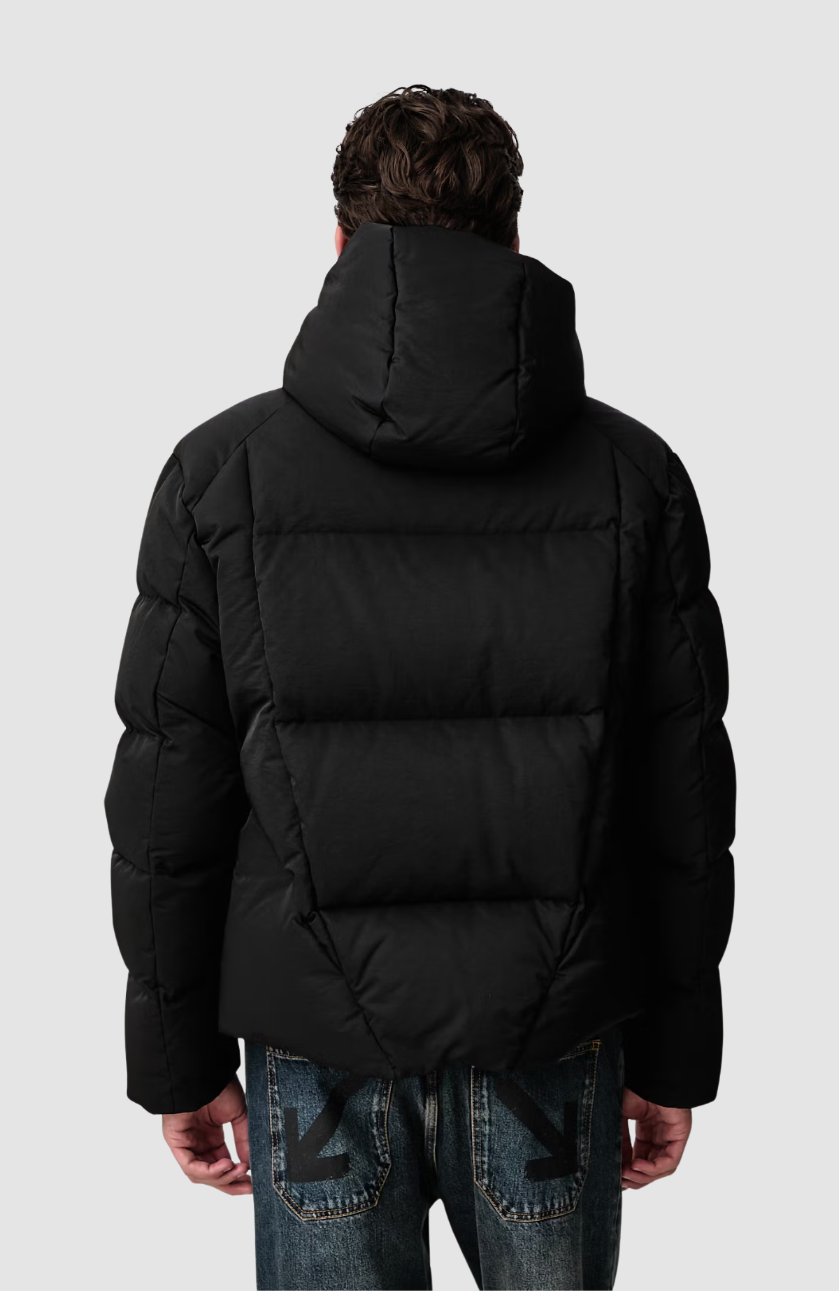 Bookish Nyl Twill Racing Puffer