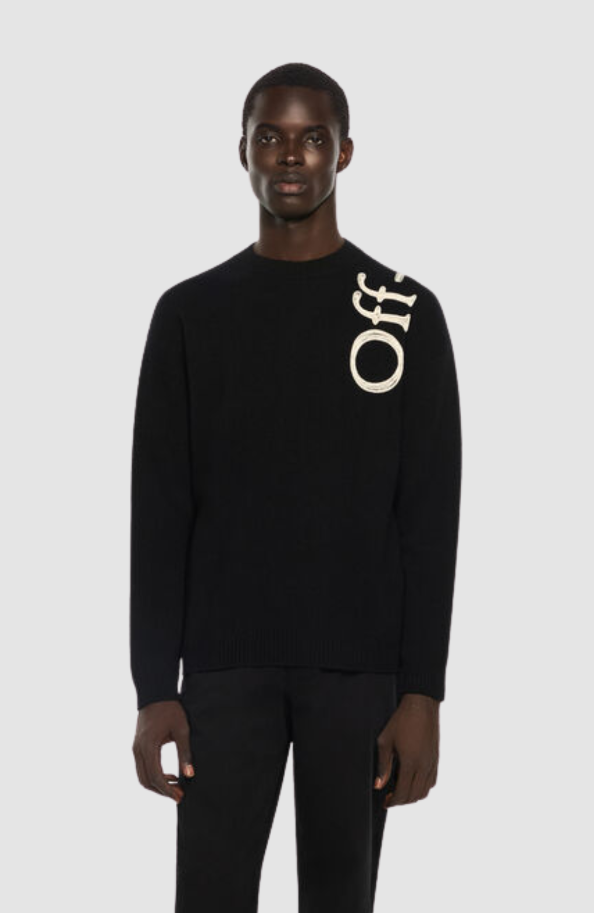 Vertical Bookish Knit Crewneck