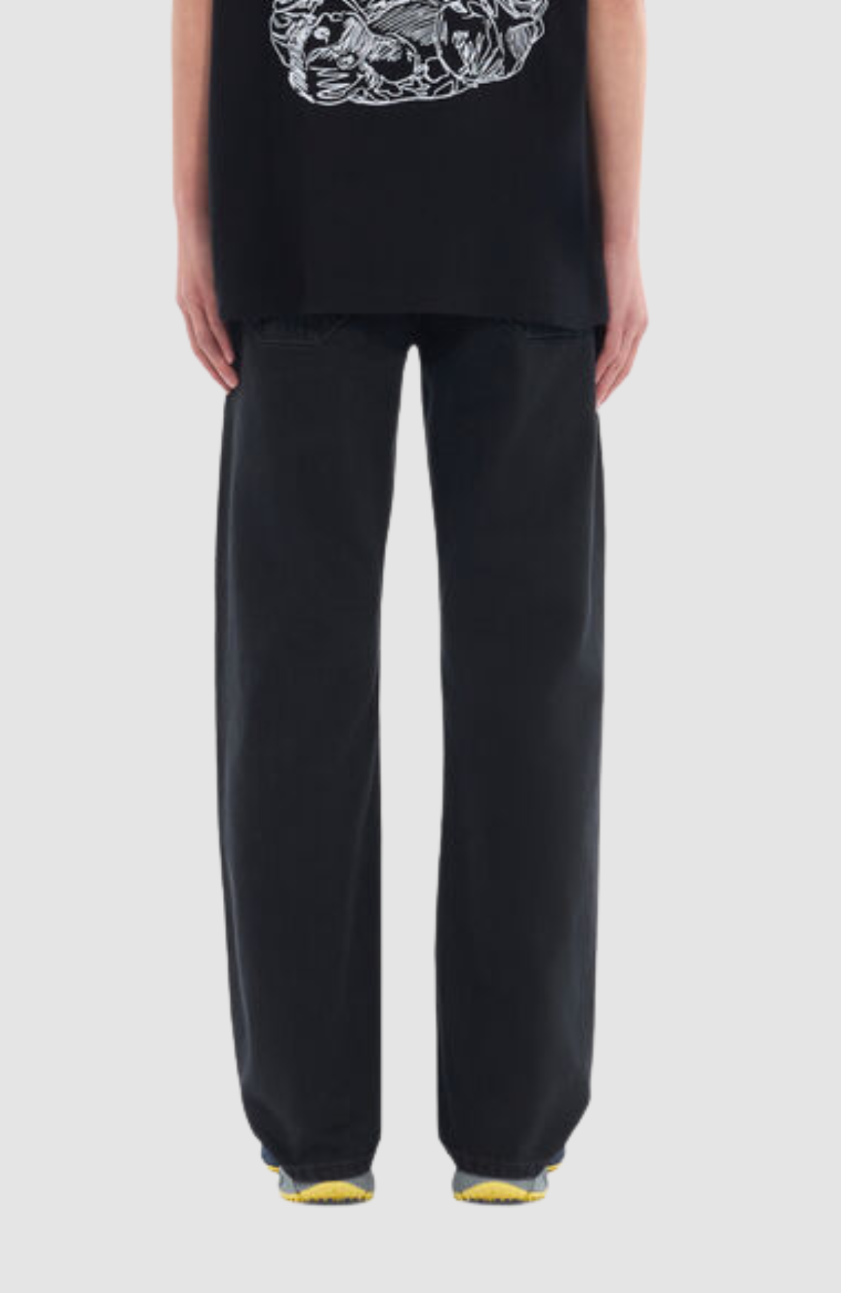 Half Arrow Slim Relax Jeans