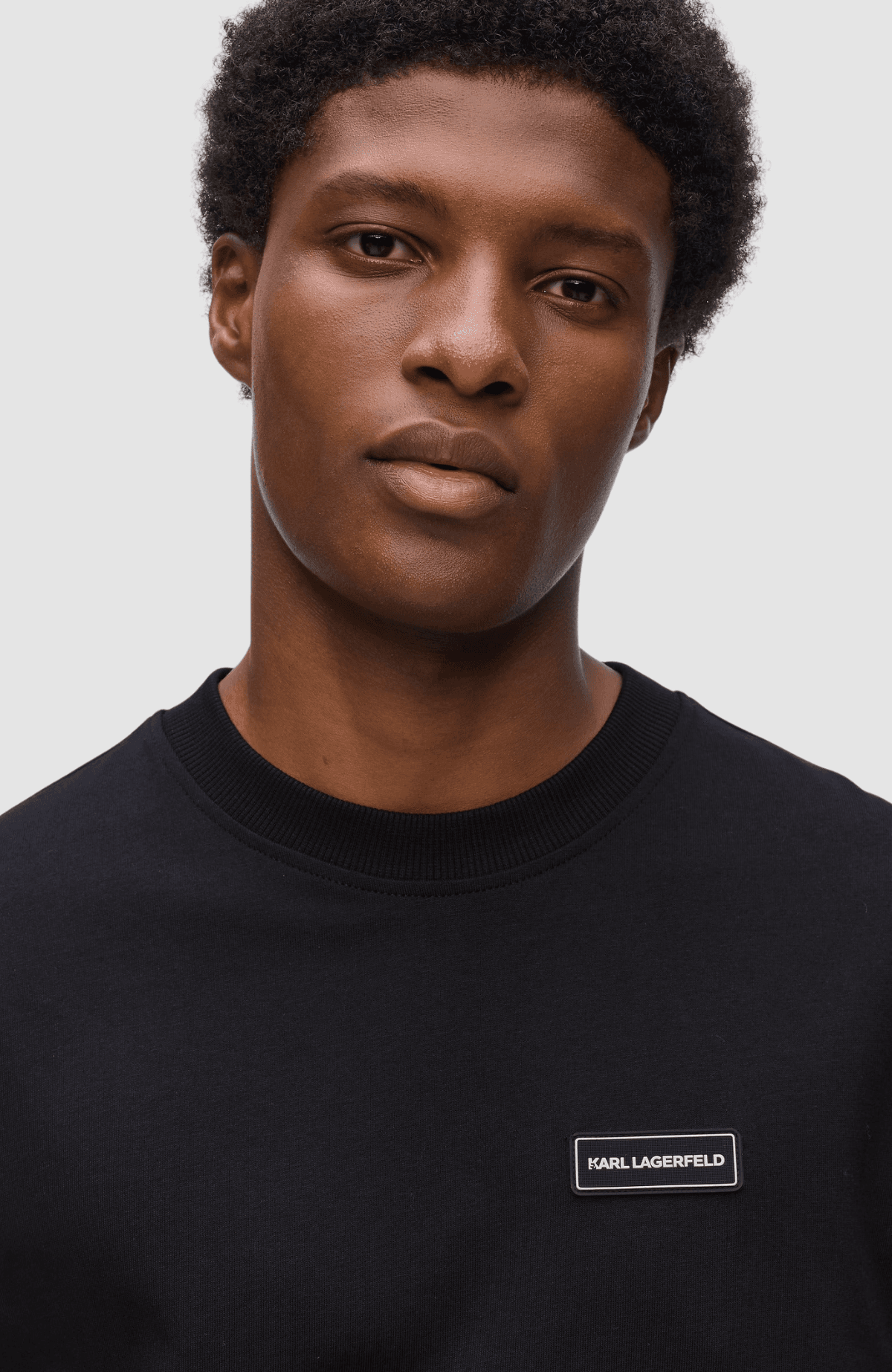 Ls T-Shirt W/ Logo Patch