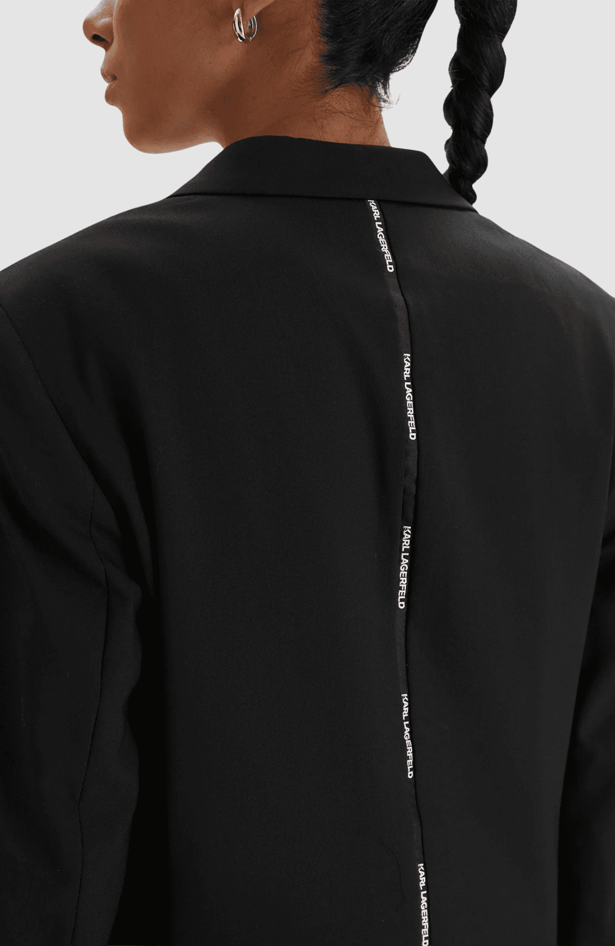 Logo Tape Relaxed Blazer