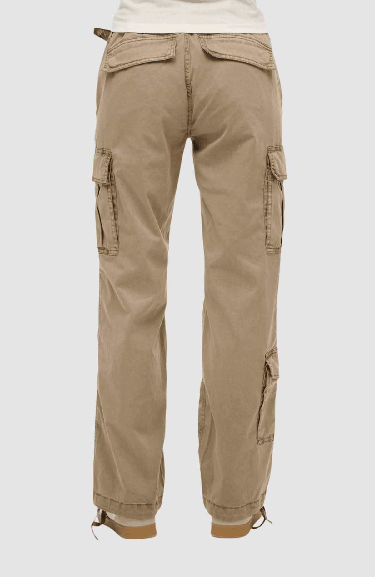 Low Rise Straight Cargo Pant