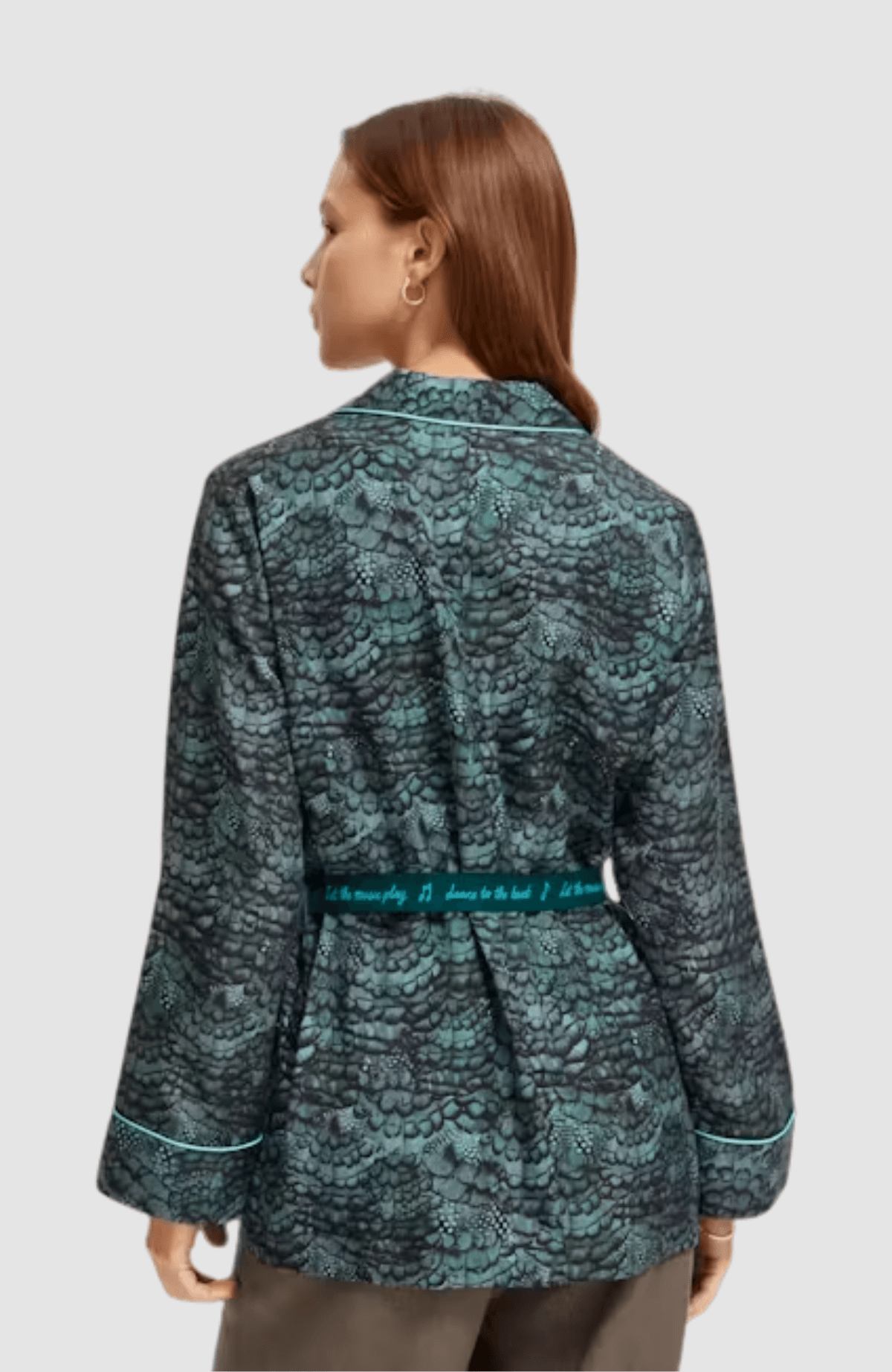 Pyjama loose fit blazer