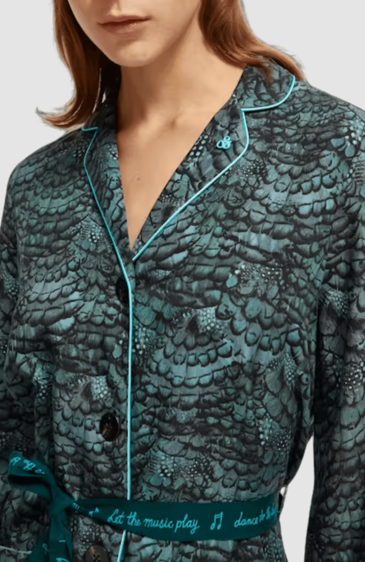 Pyjama loose fit blazer