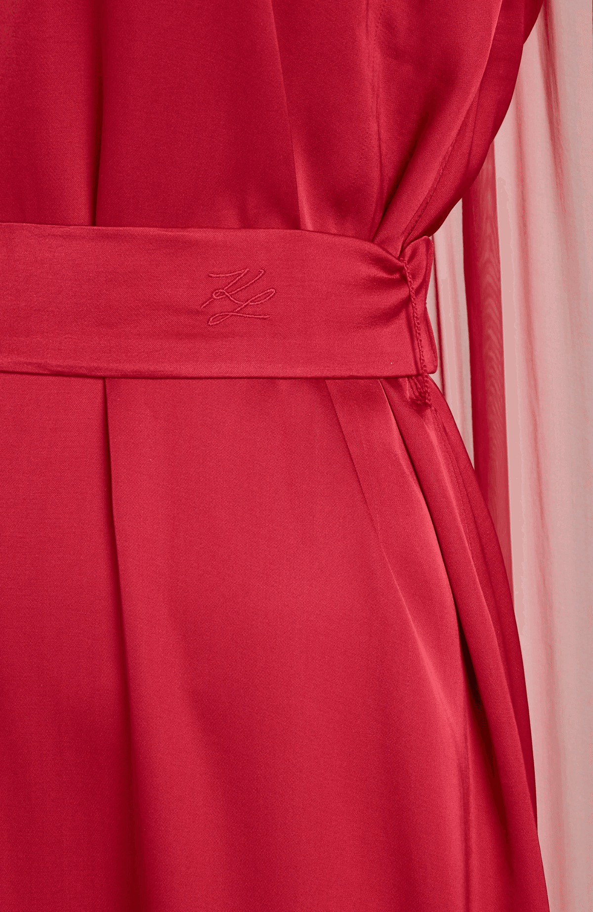 Midi Ceremony Cape Dress