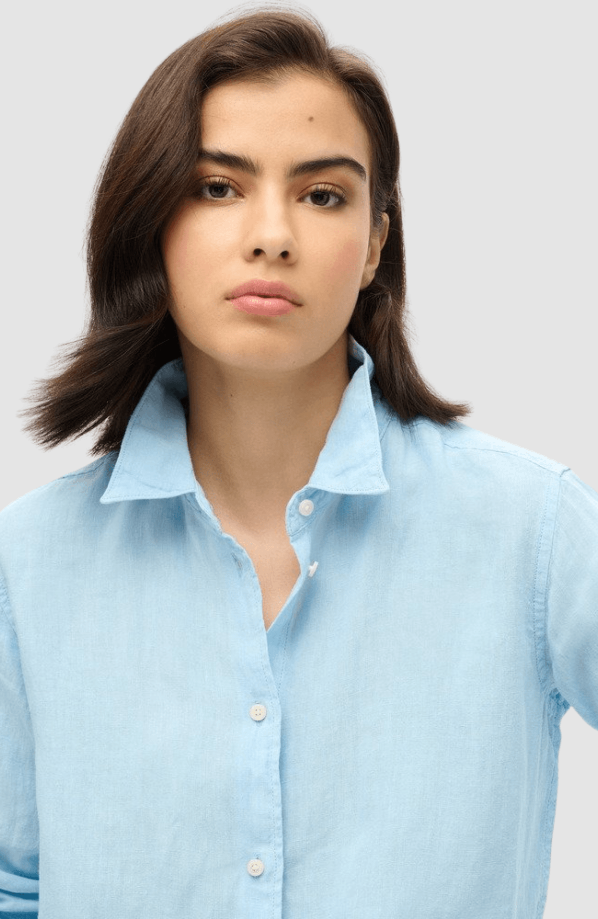 Casual Linen Boyfriend Shirt