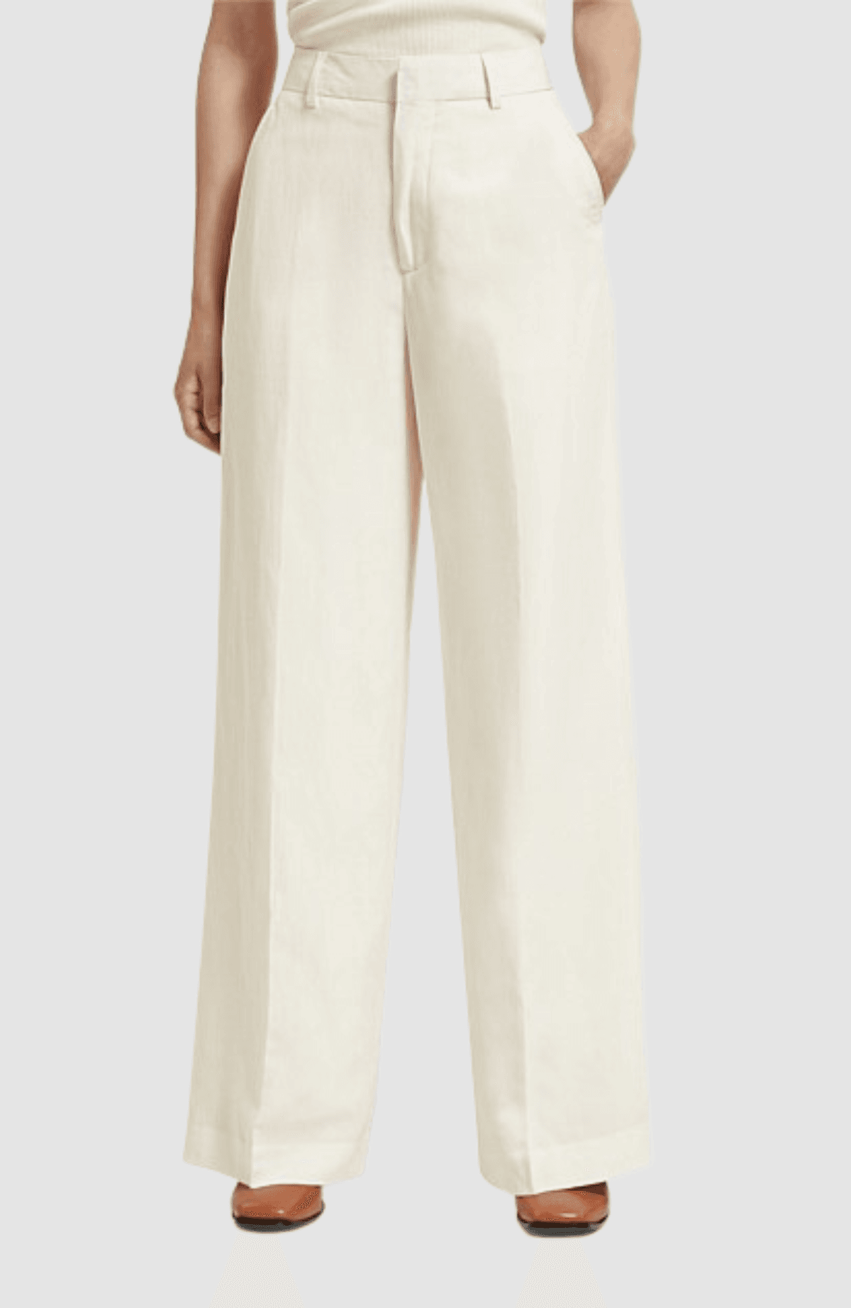Hana - tailored high rise wide leg pants