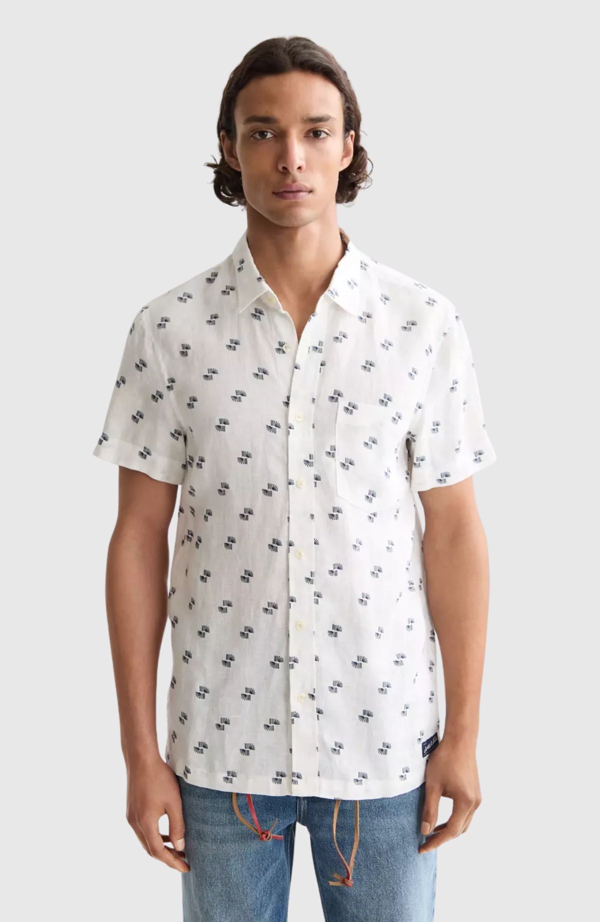 Regular-Fit All-Over Printed Shirt