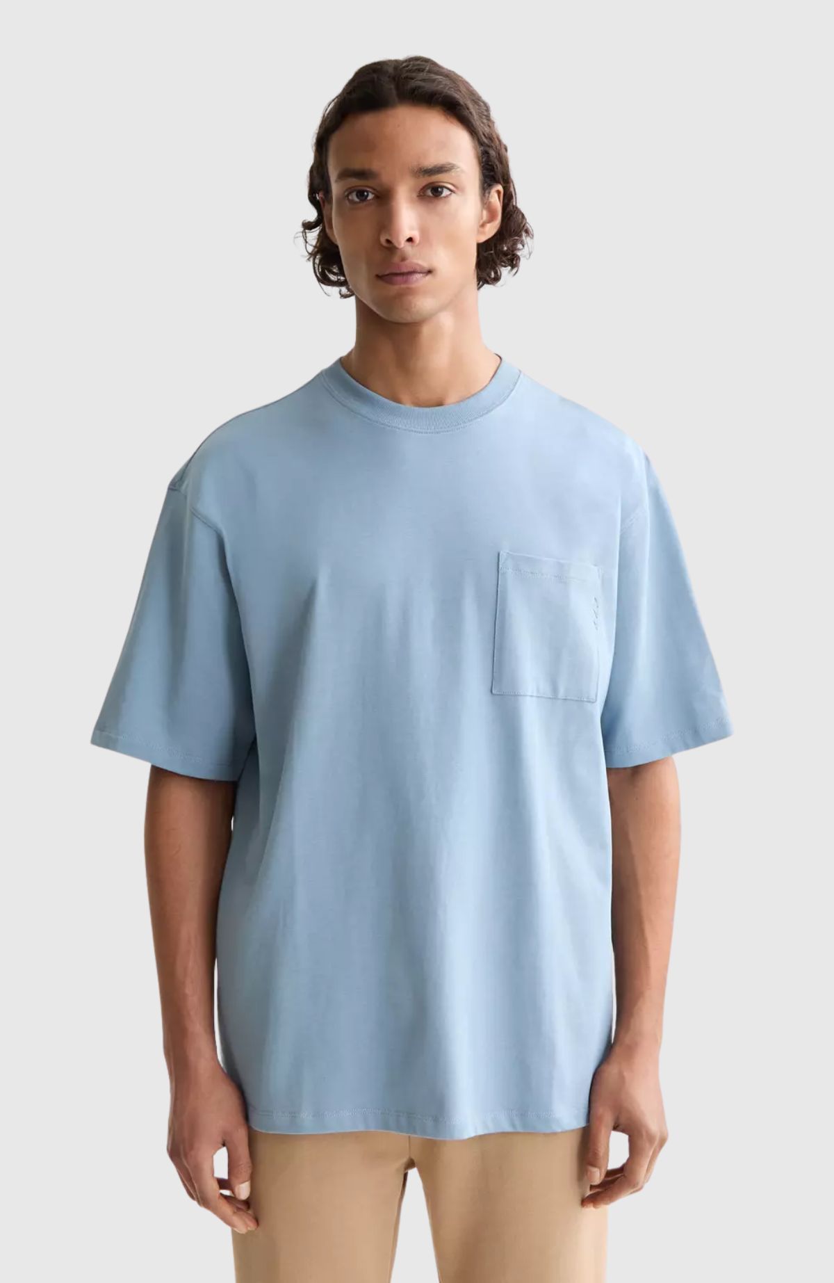 Seasonal Core - Loose-Fit 3 Crosses Pocket T-Shirt