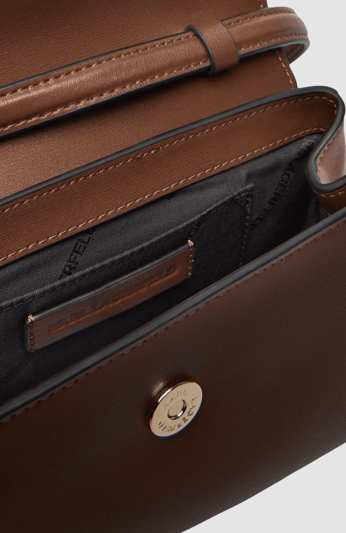 K/Autograph Padlock Sm Flap Cb