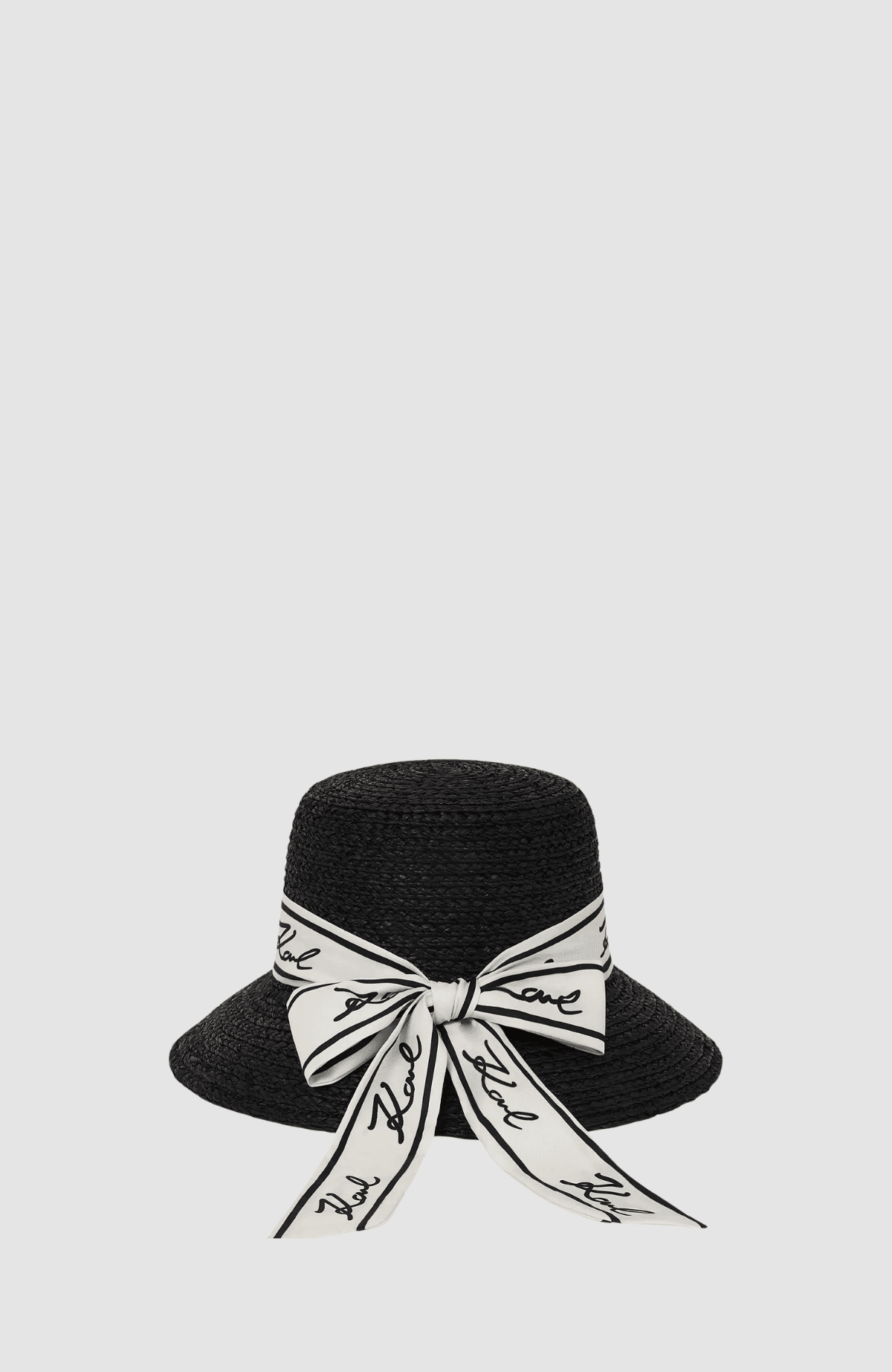 K/Signature Raffia Hat