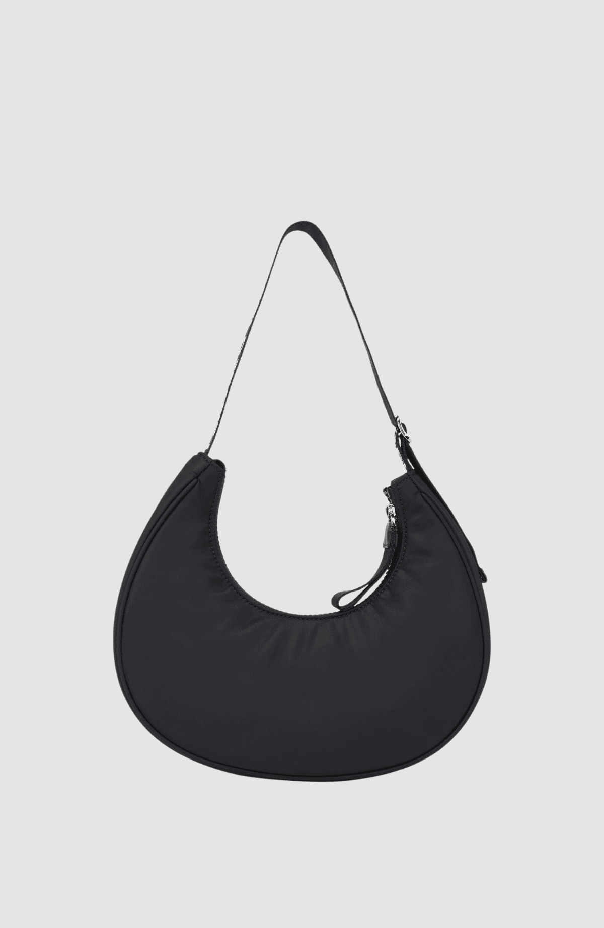 KLJ Essential Nylon Moon Bag