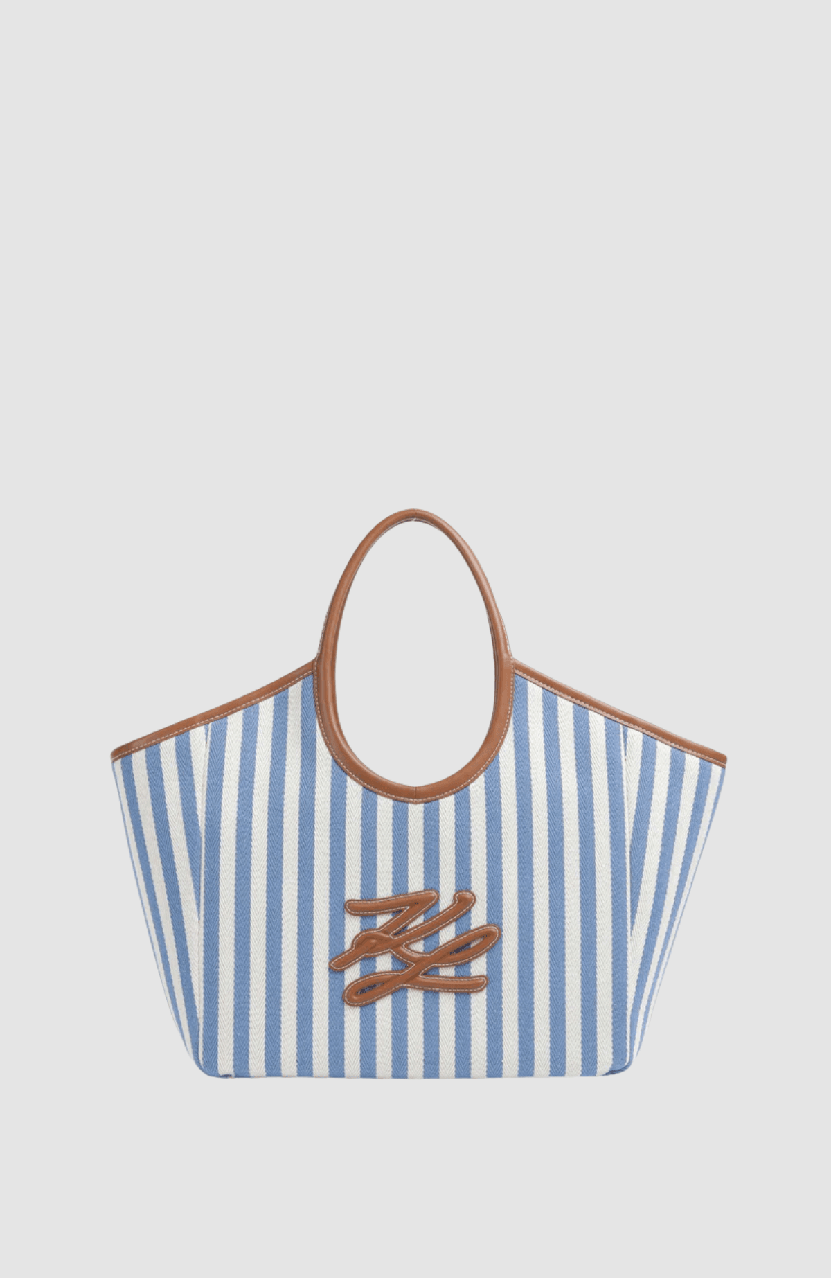 K/Autograph Stripe Canvas Bag