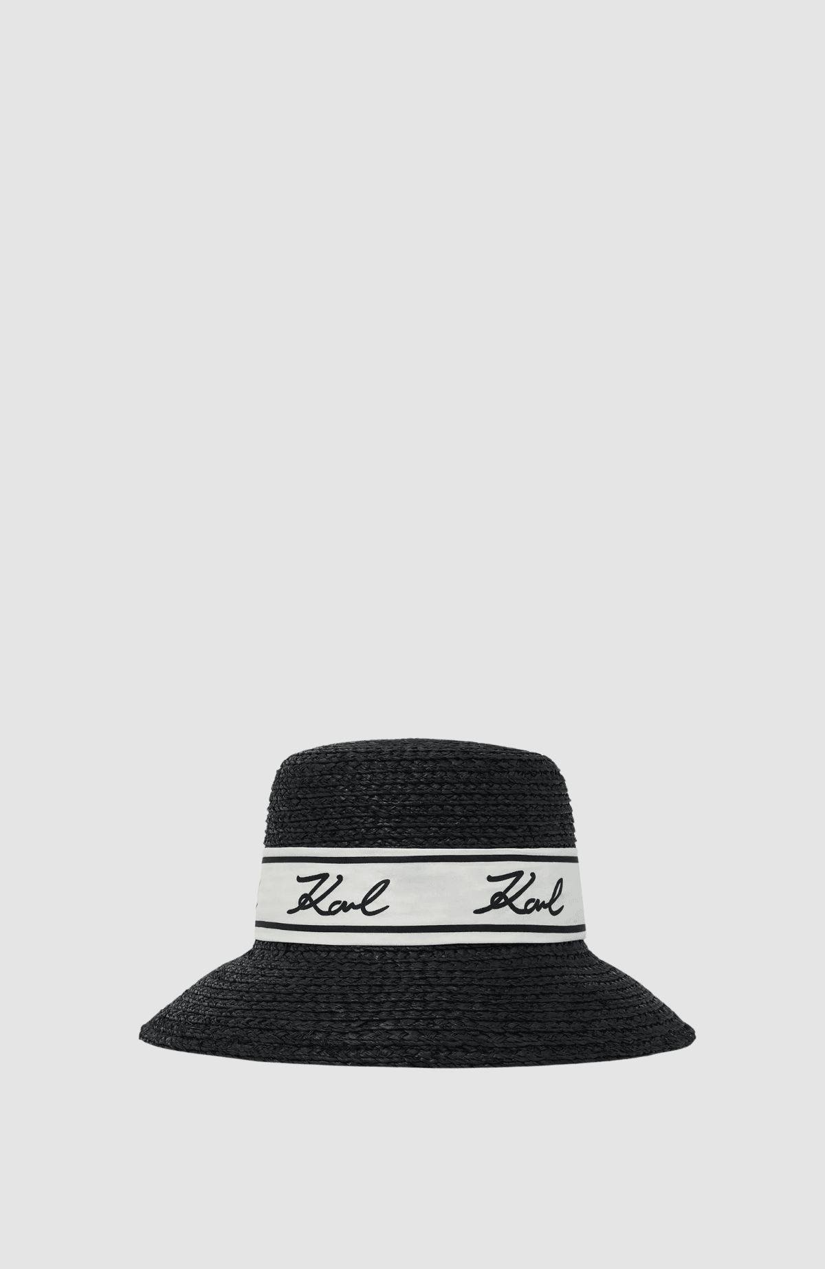 K/Signature Raffia Hat