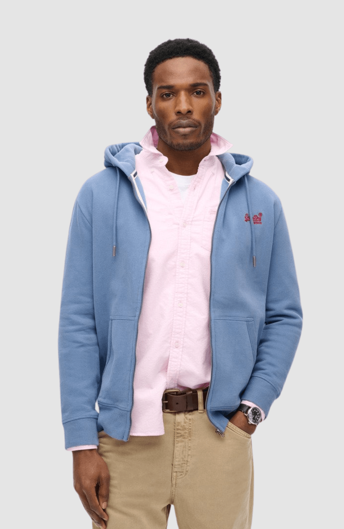 Essential Logo Zip Hoodie