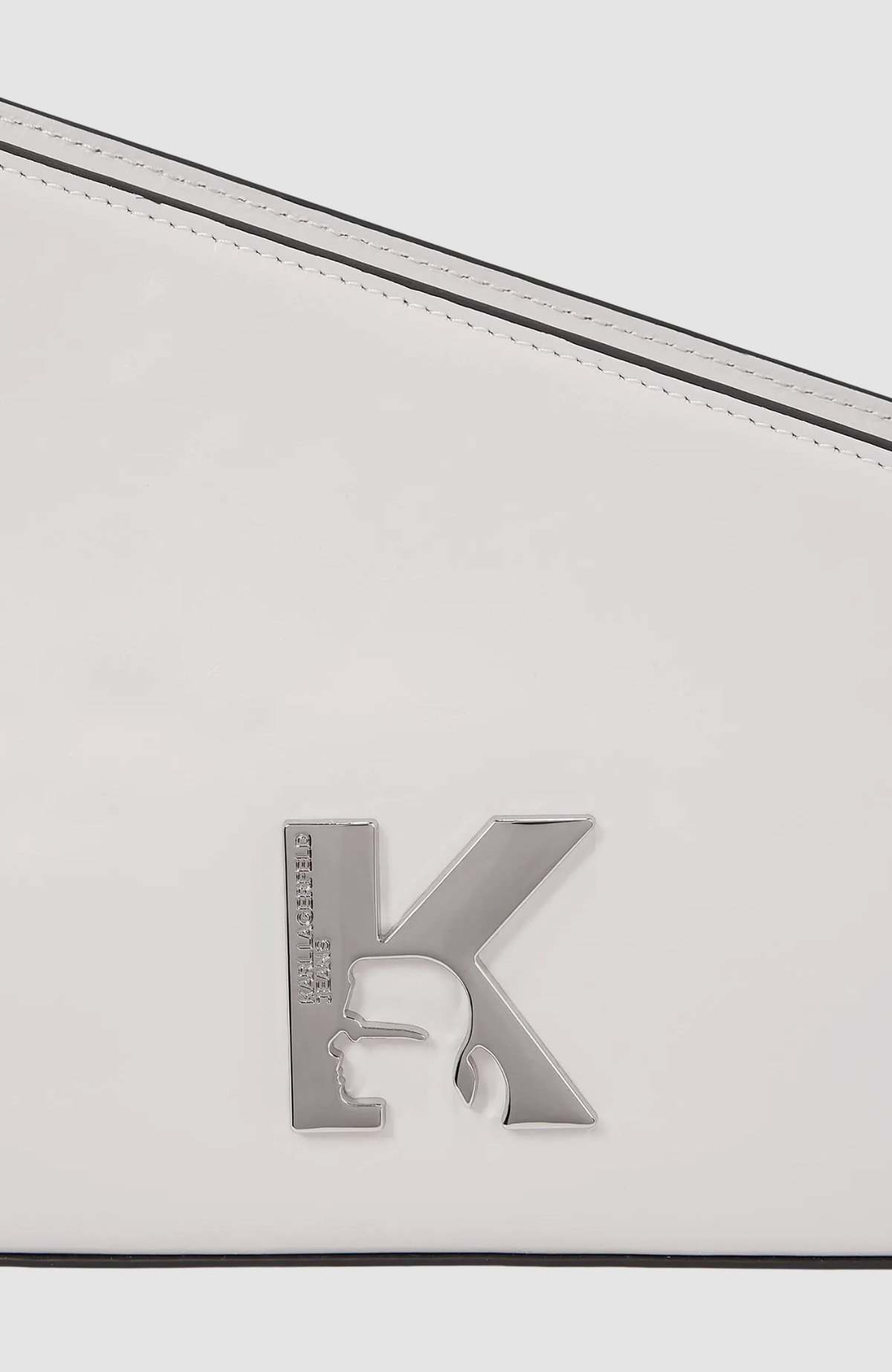 KLJ Geo Lthr Shoulderbag Shiny