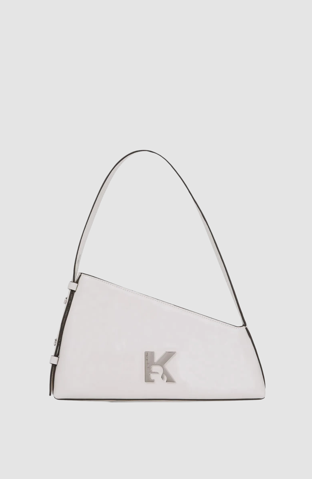 KLJ Geo Lthr Shoulderbag Shiny