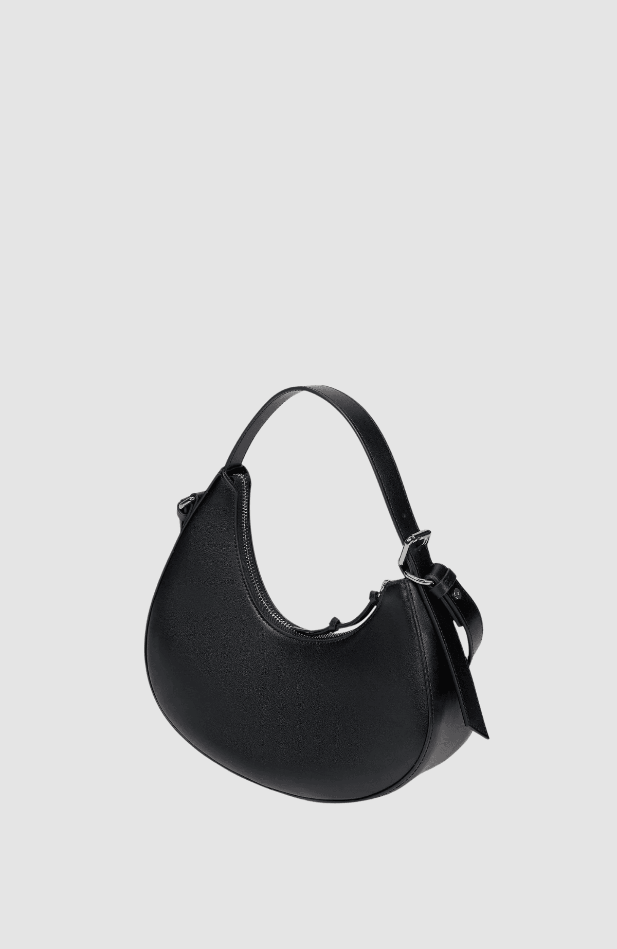 Klj Rounded Leather Top Handle
