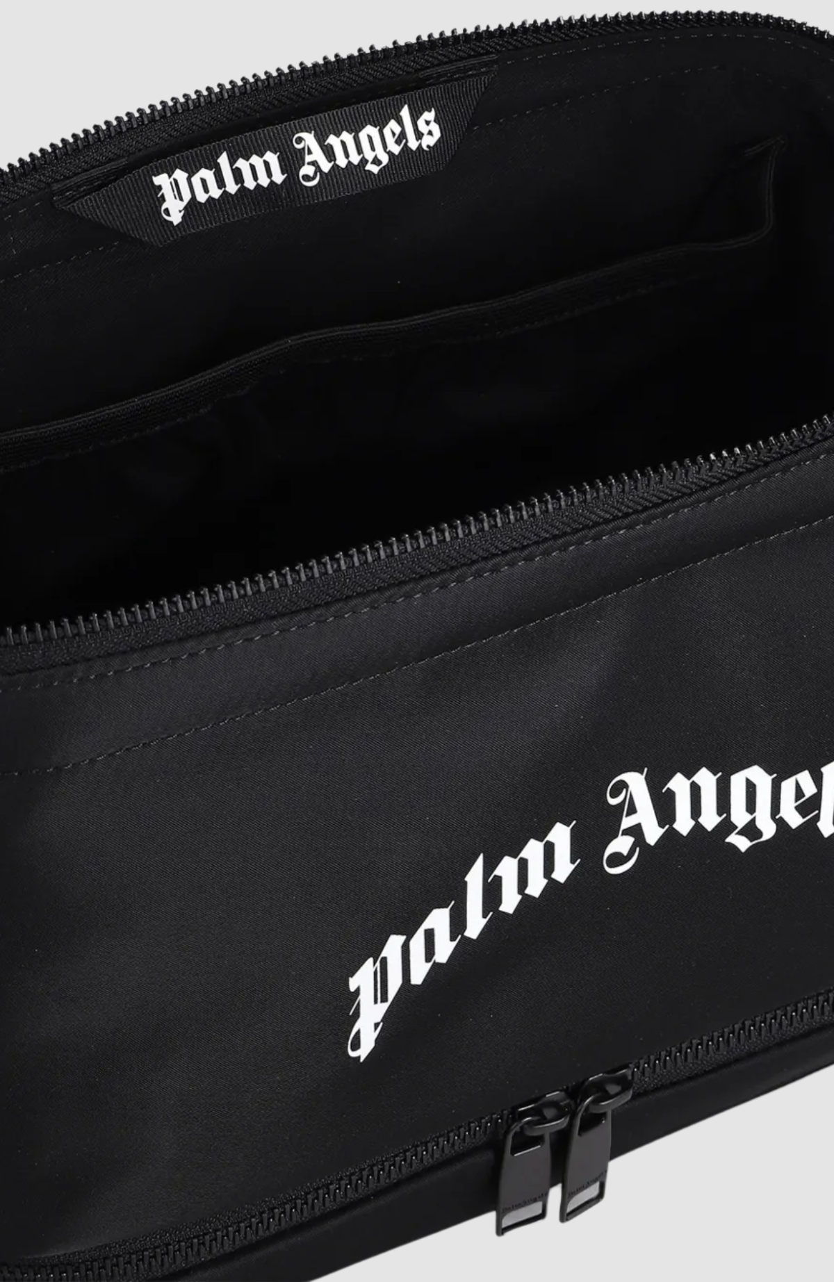 Curved Logo Beauty Pouch