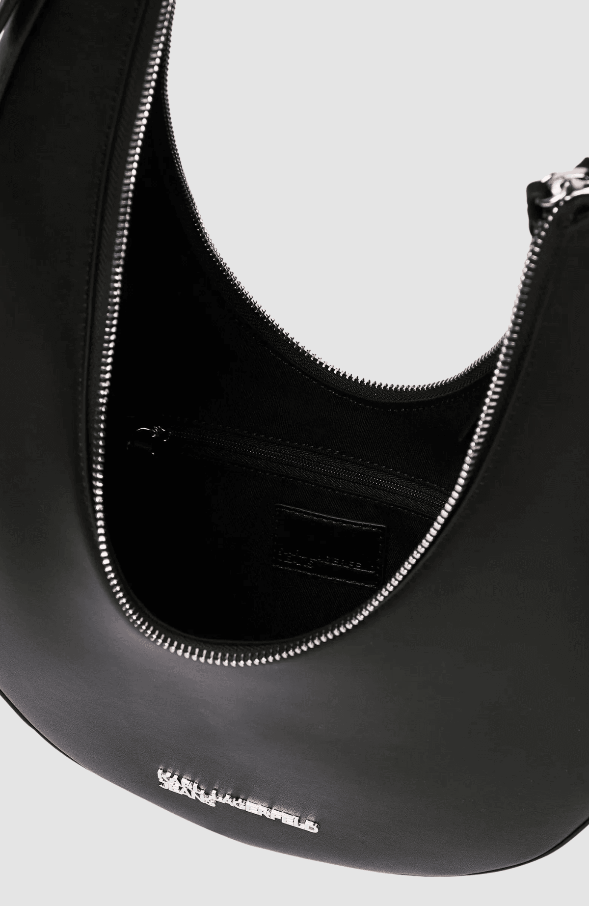 Klj Rounded Leather Hobo