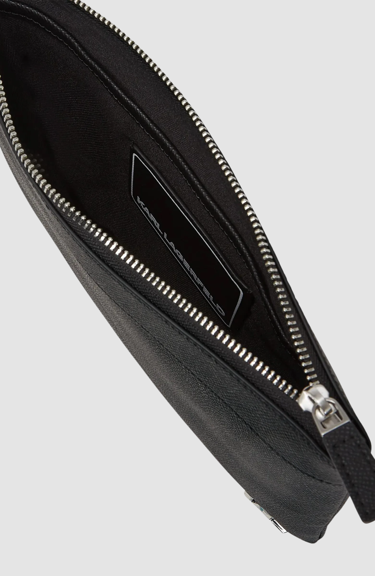K/Monogram Leather Pouch