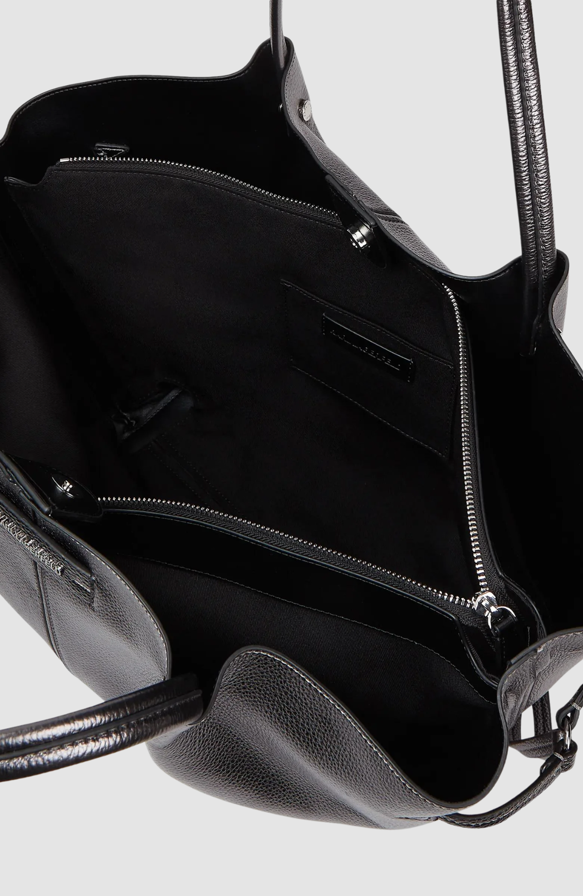 K/Pierced Md Tote Metallic