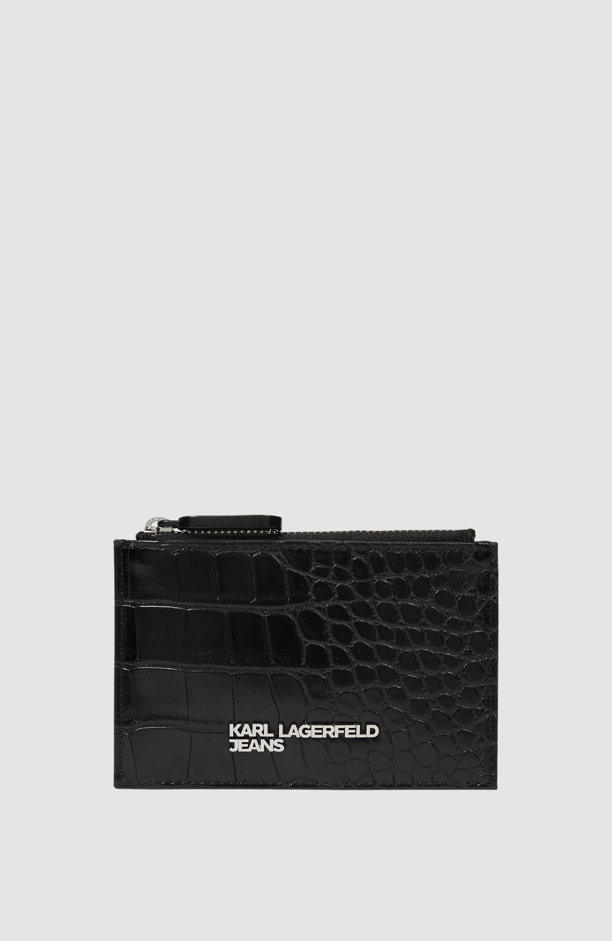 KLJ Logo Chain Cardholder Croc
