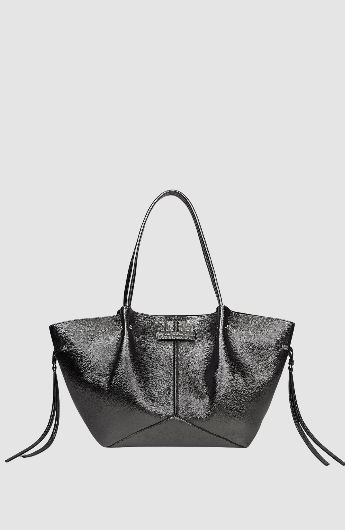 K/Pierced Md Tote Metallic