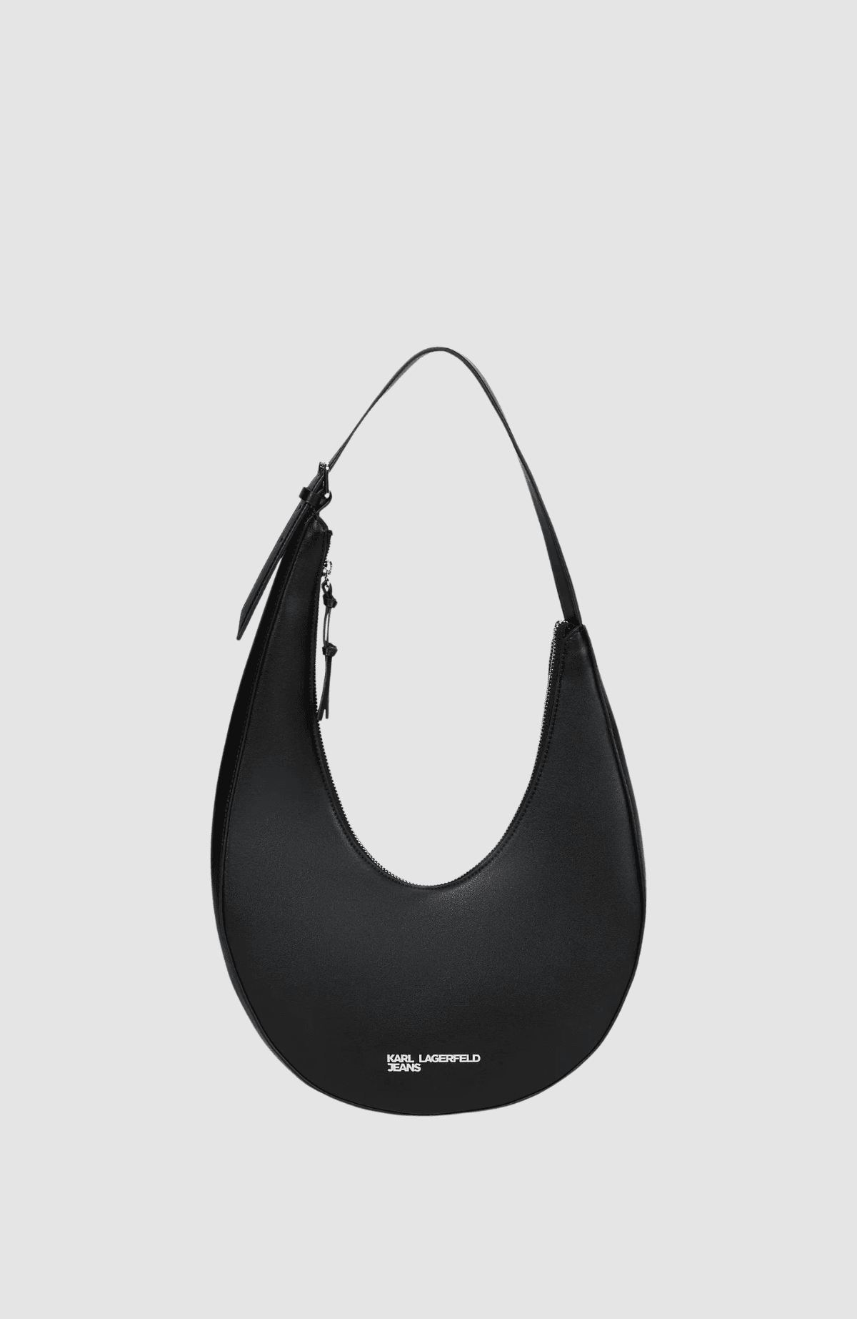Klj Rounded Leather Hobo