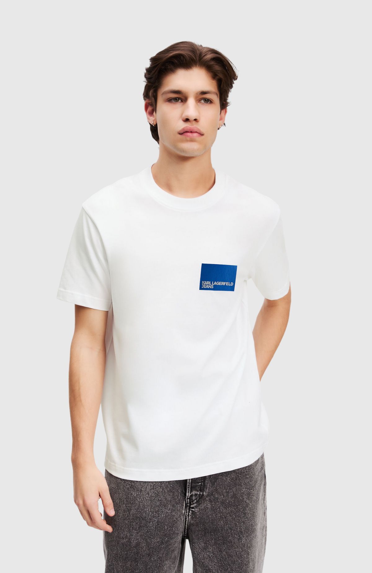 Klj Reg Ss Box Logo Tee