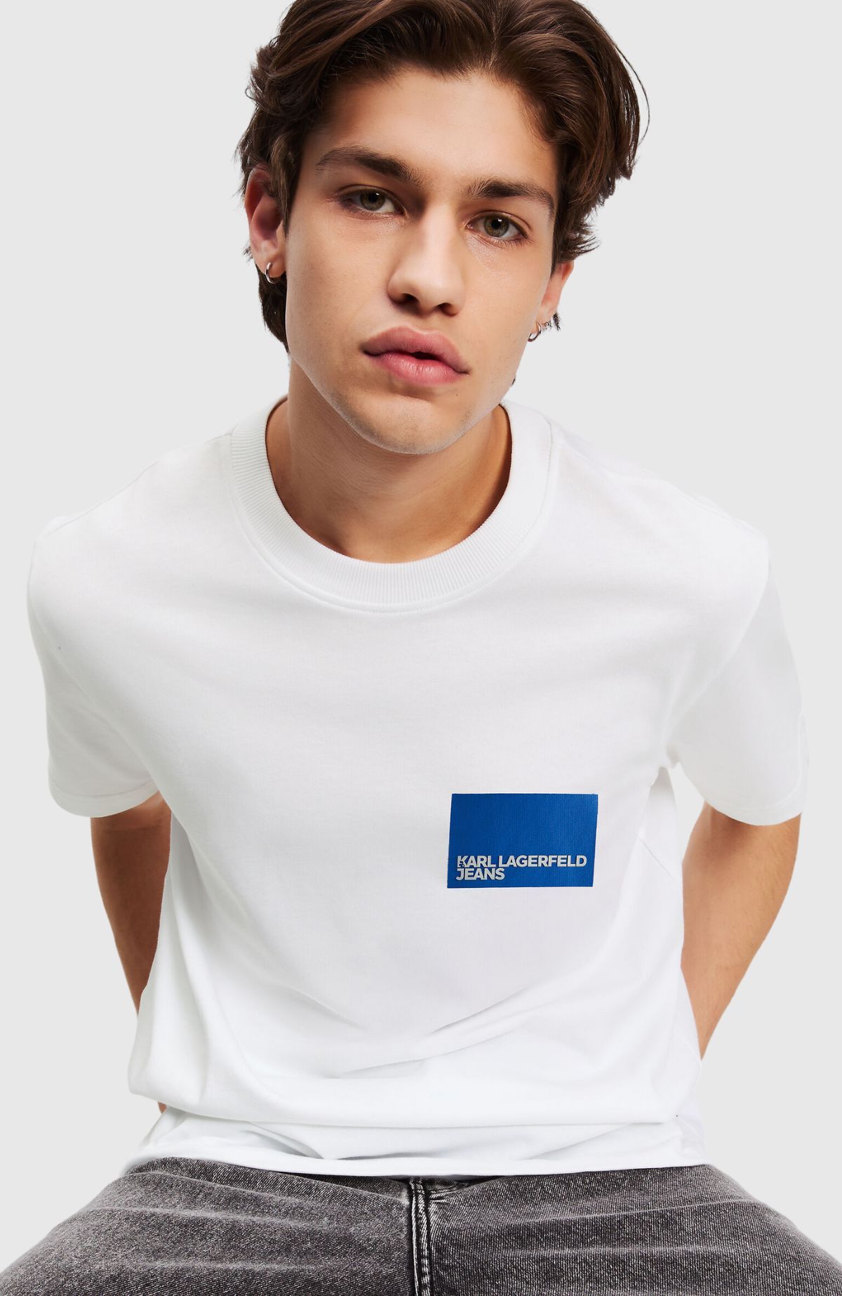 Klj Reg Ss Box Logo Tee
