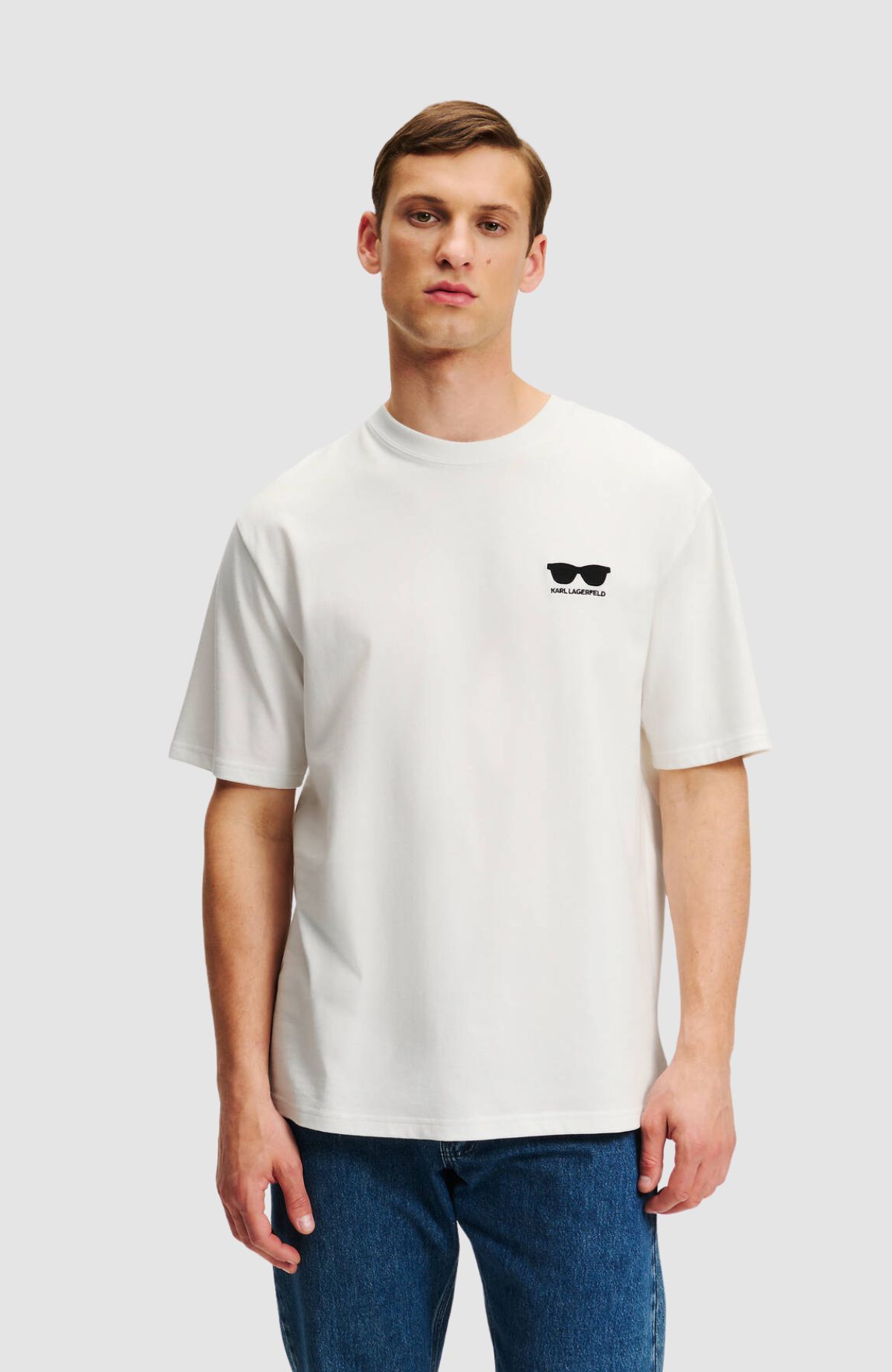Embroidery Sunglasses T-Shirt