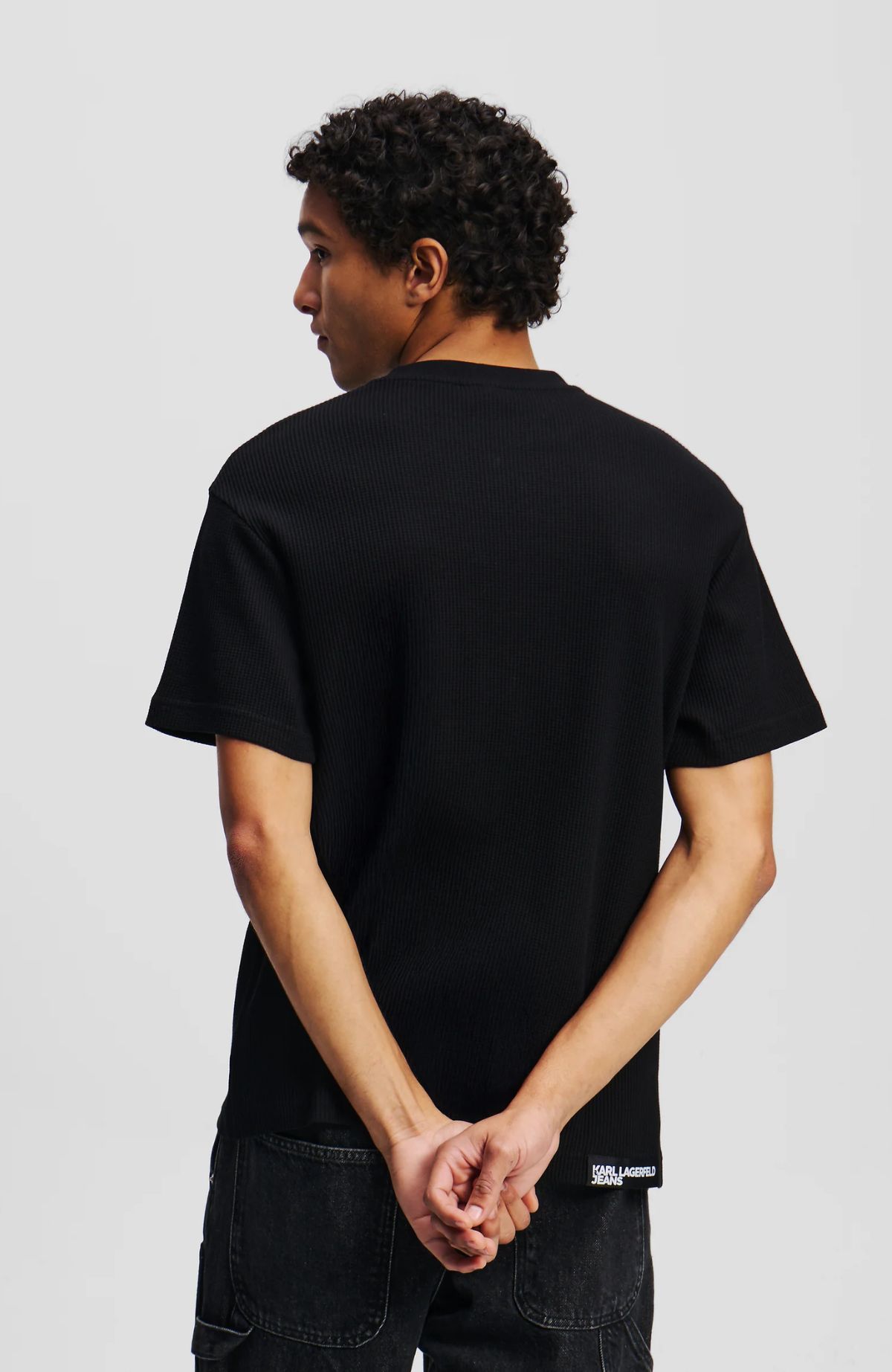 Klj Reg Ss Waffle Tee