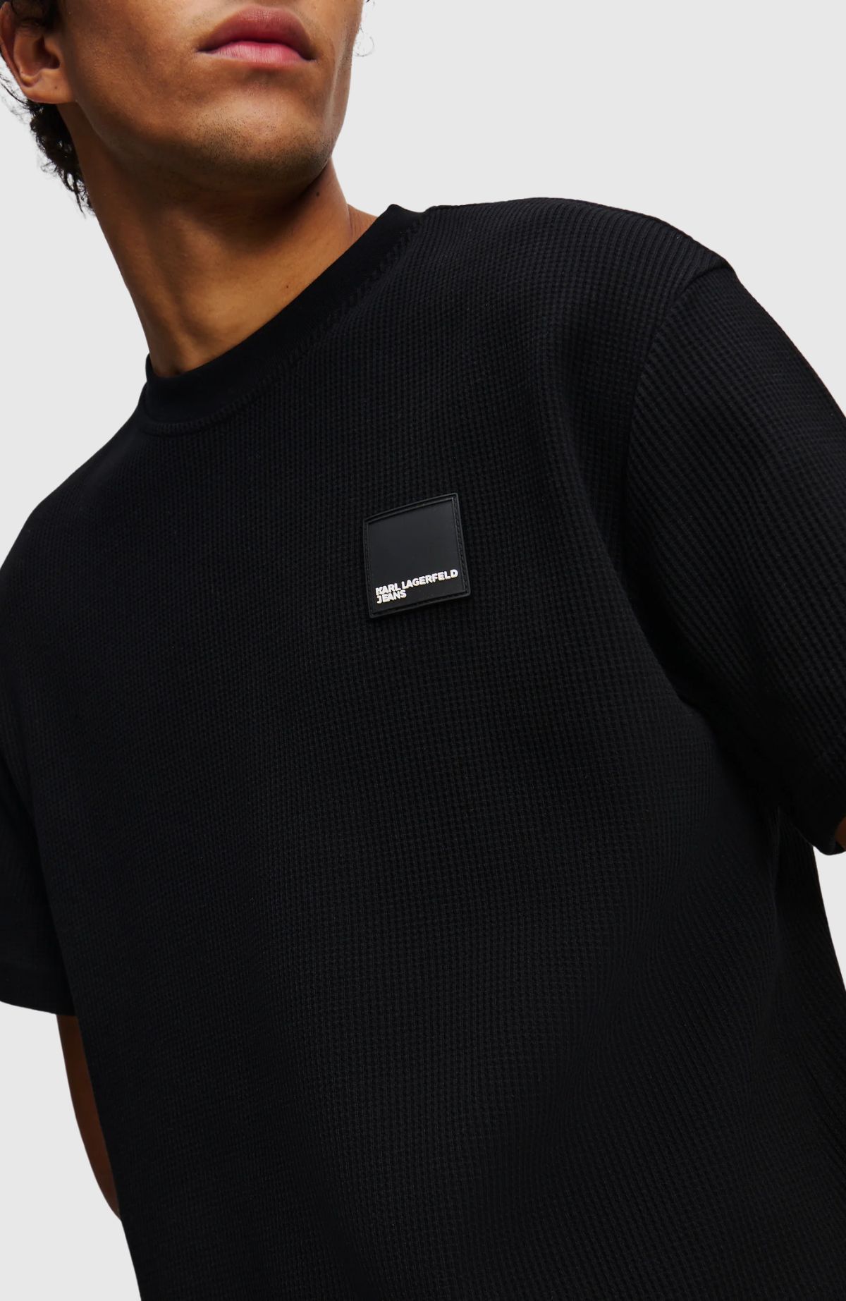 Klj Reg Ss Waffle Tee
