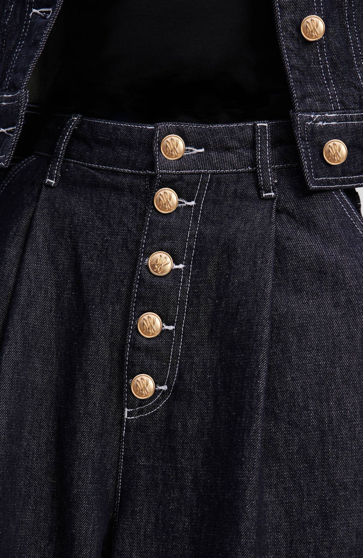 Button Denim Pants