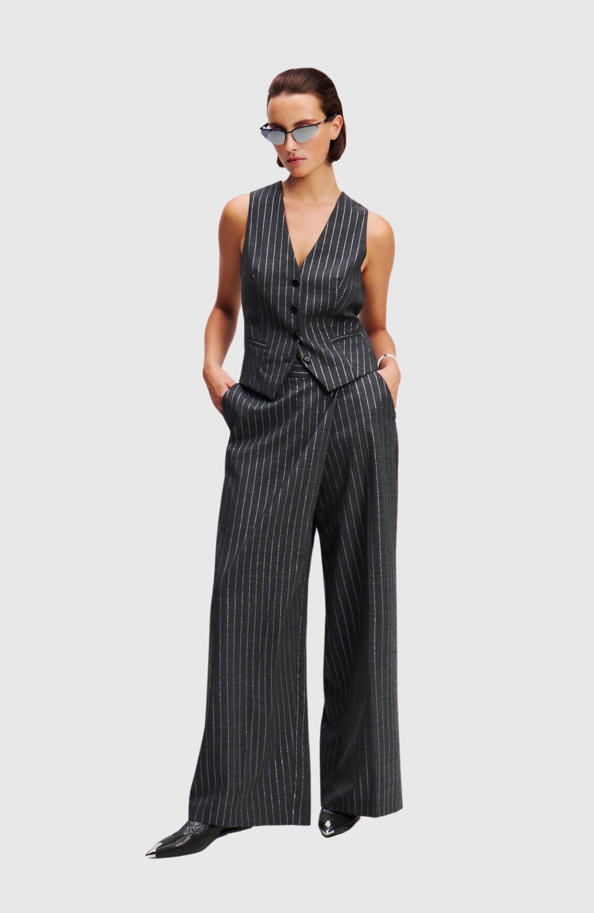 Pinstripe Waistcoat